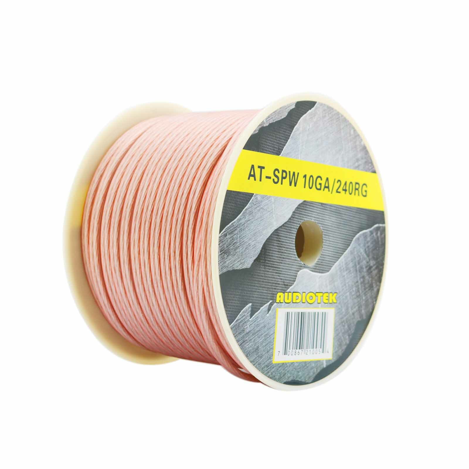 240 ft 10 Gauge Car AWG w/ Roll Car Audio SUB BASS Speaker Wire Home
