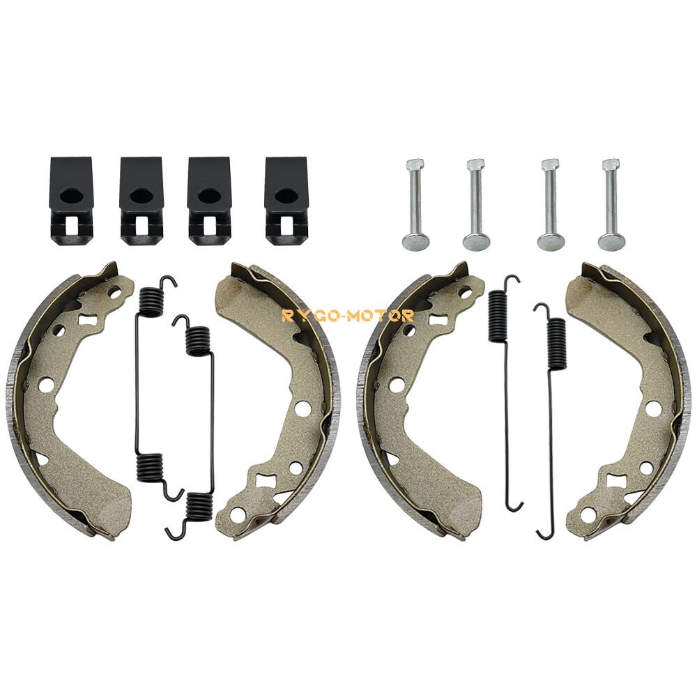 Front & Rear Brake Shoes Kit for Suzuki King Quad 300 LTF4WDX LTF300F 1991-2001