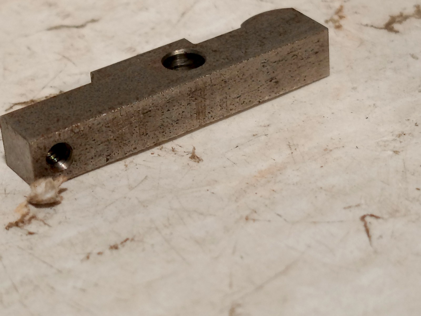 Bridgeport 1033-02 Feed Trip Lever without set screw as shown in photo