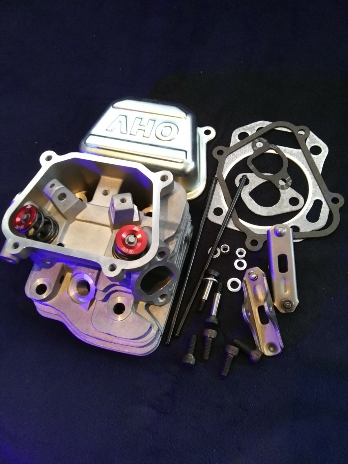 20* OUTLAW 212cc HEMI PREDATOR GHOST HEAD TILLOTSON RACING- 29mm -25mm valves