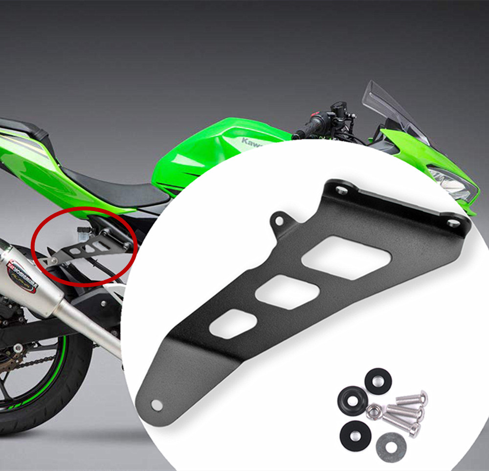 USA For KAWASAKI Ninja400 2018 2019 2020 Exhaust Hanger Muffler Support Bracket