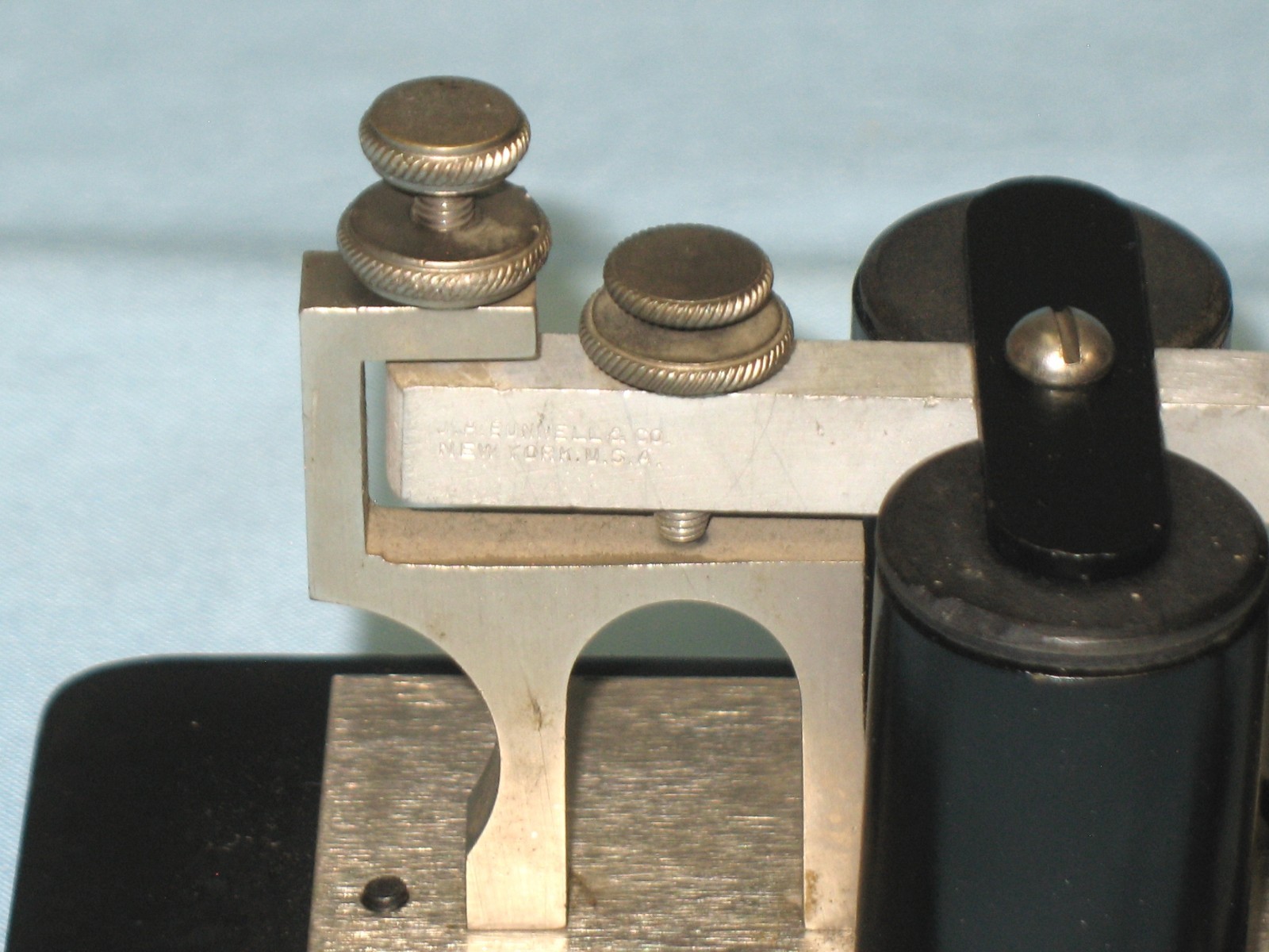 VINTAGE ~ J. H. BUNNELL & CO ~ MORSE CODE SOUNDER ~