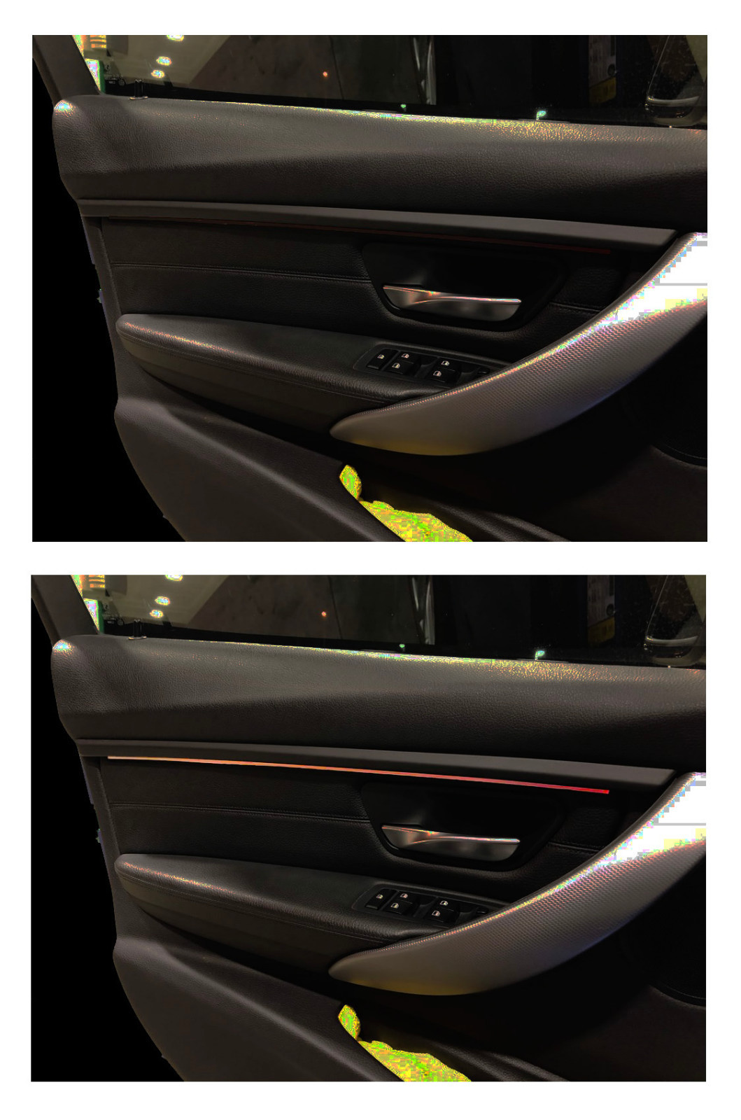 BMW F30 & F31 Ambient Light Lenses - Interior Upgrade - Improved—Not 3D Printed