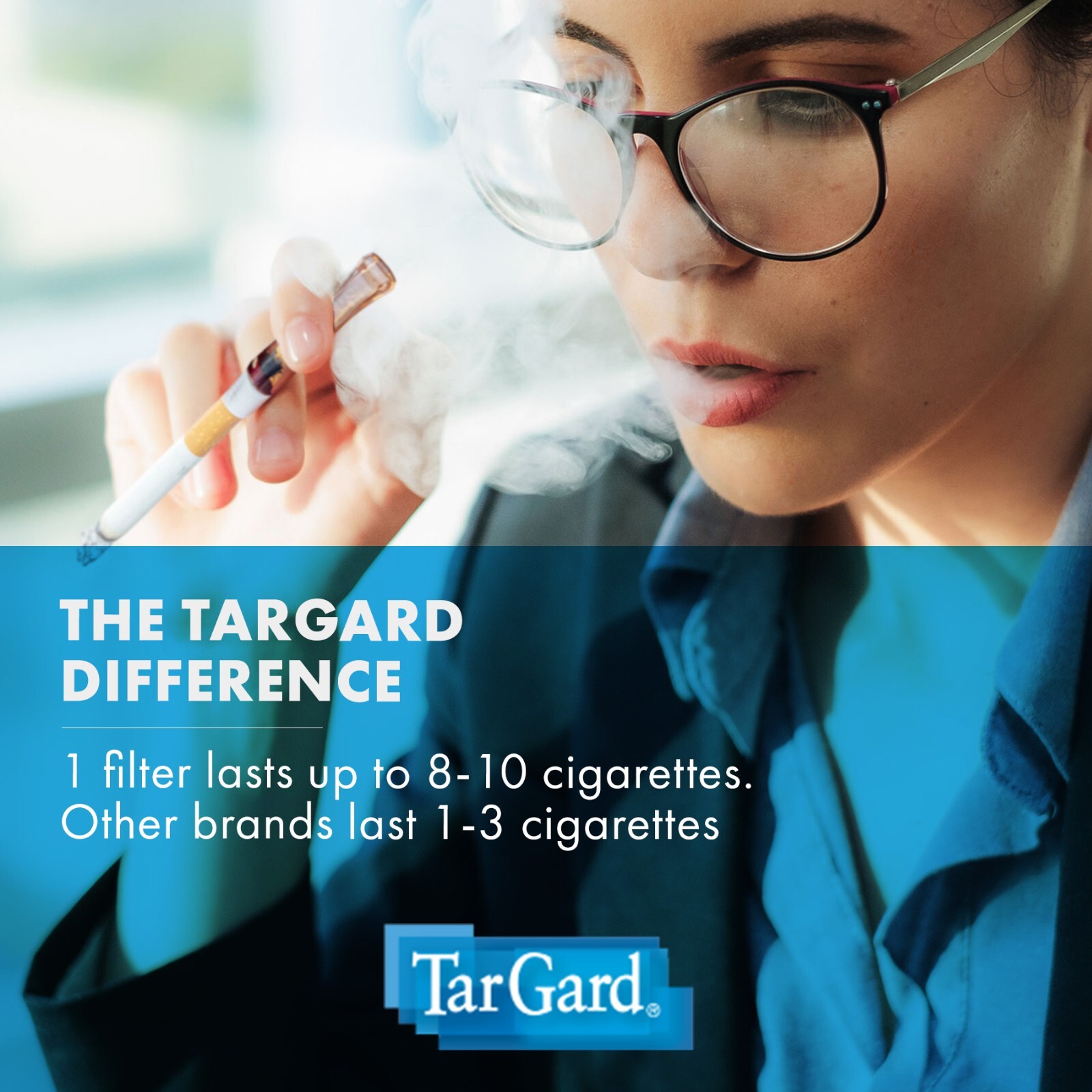 TarGard Amber Original Disposable Cigarette Filters - Block Guard Filter