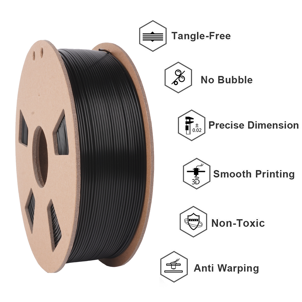 【Buy 10 Pay 6】JAYO 1.1KG PLA SILK ABS PLA+1.75mm With Spool 3D Printer Filament