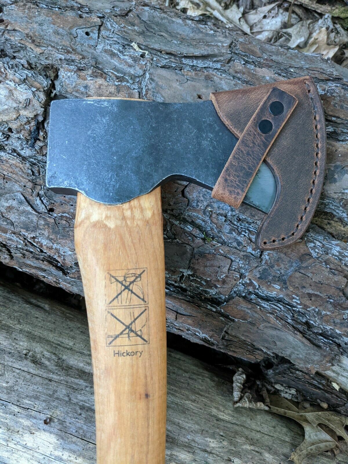 Husqvarna 26" Multi-Purpose Axe Buffalo Leather Sheath Mask (Axe NOT Included)