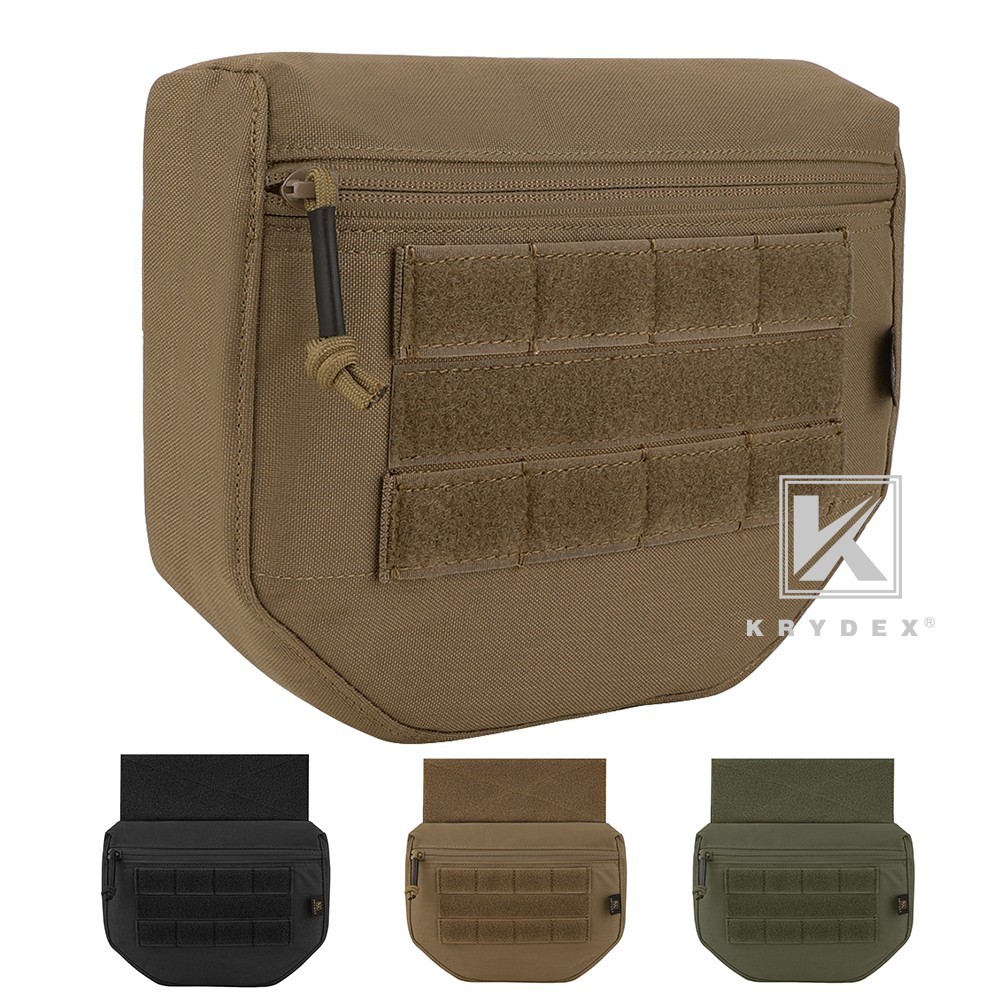 KRYDEX Dangler Drop Dump Pouch Fanny Pack Storage Tool Bags for Plate Carrier