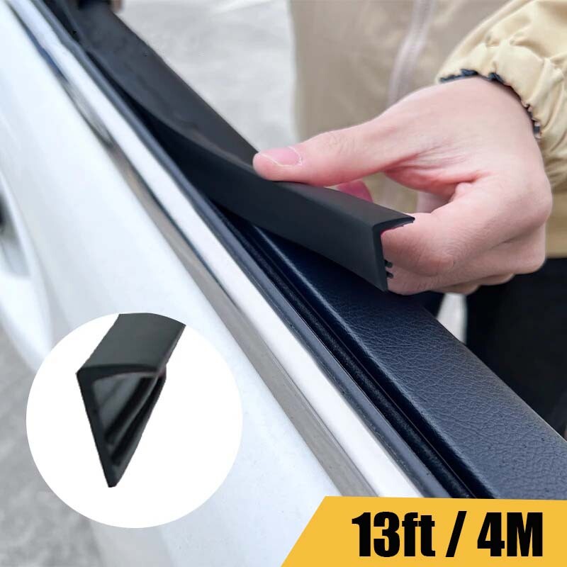 13ft V-Shape For Lexus Window Edge Moulding Trim Weatherstrip Seal Strip