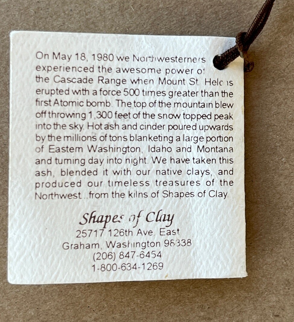 Shapes of Clay Stan Langtwait African American Decor from Ash Mt Rainer