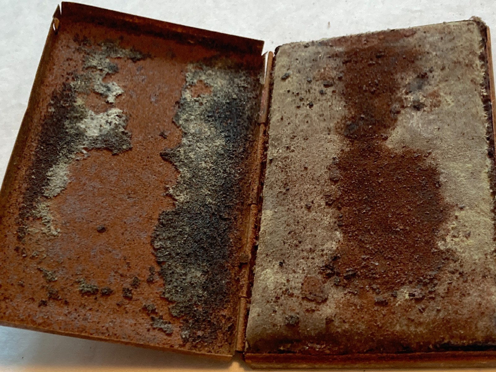 c1910-20s The Fulton No.1 Self Inking Stamp Ink Pad Advertising Tin