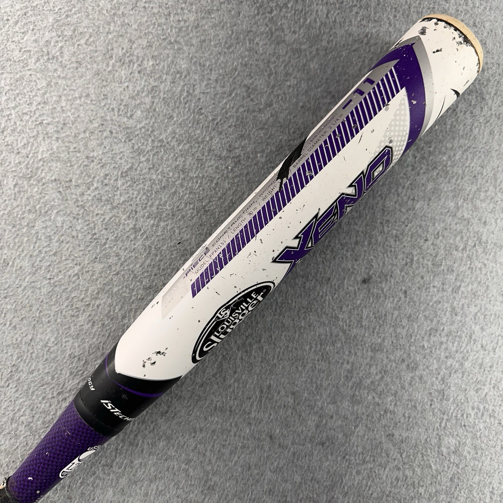 Louisville Slugger XENO FPXN151 30" 20oz (-11) Fastpitch Softball Bat Two Piece