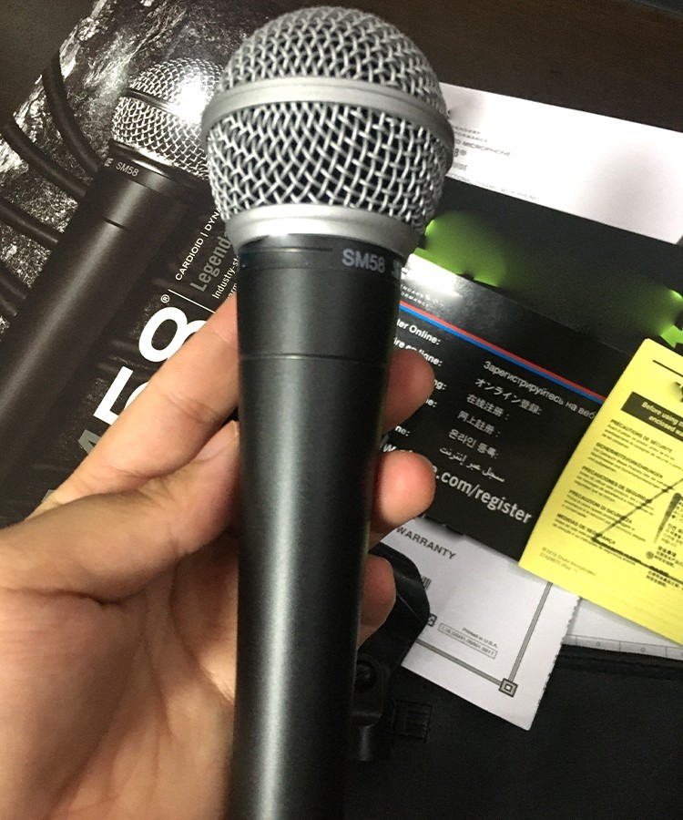 NEW SM58LC Dynamic Wired XLR Professional Microphone - No Switch No Cable