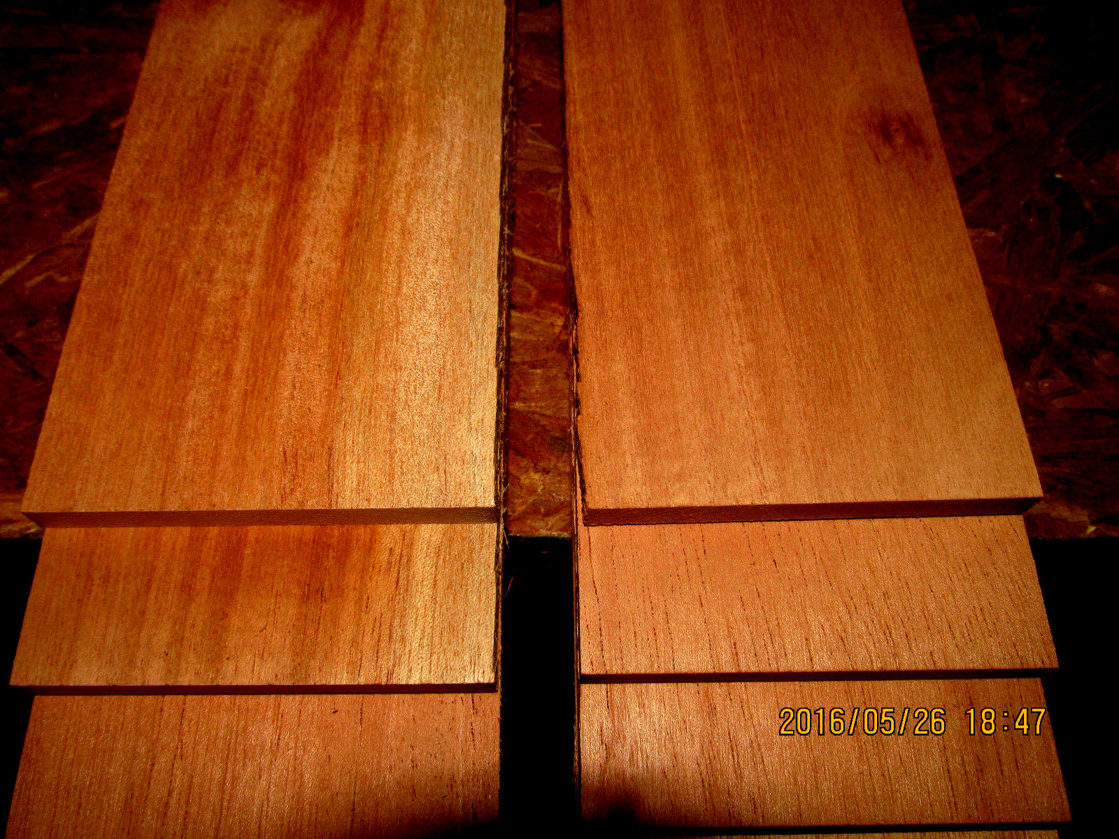 PACKAGES OF THIN PREMIUM KILN DRIED, SANDED EXOTIC SPANISH CEDAR LUMBER WOOD