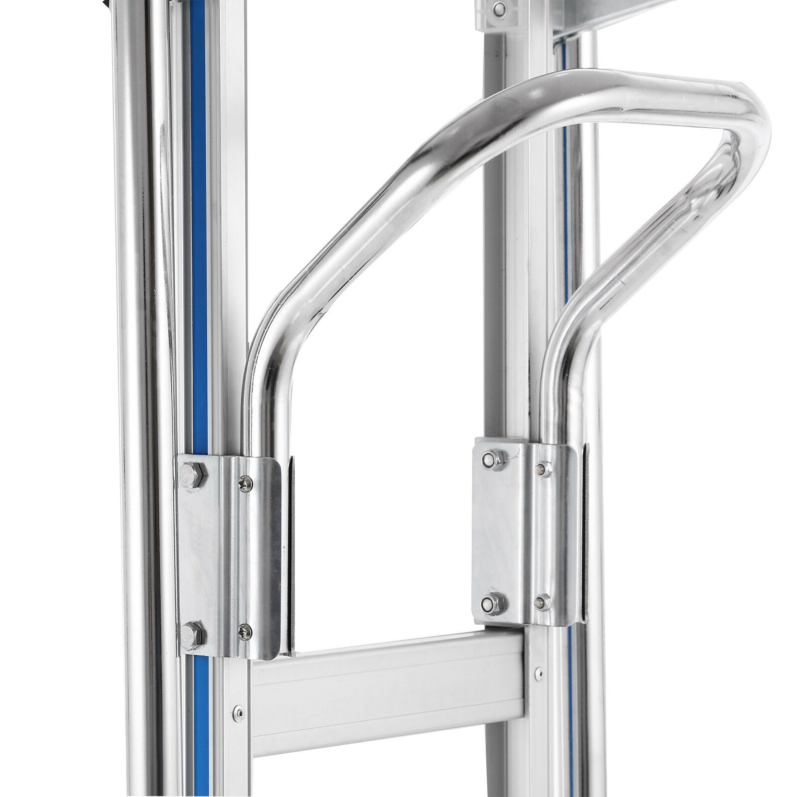 1000 Lbs Aluminum Hand Truck 2 in 1 Heavy Duty Convertible Folding Dolly Cart