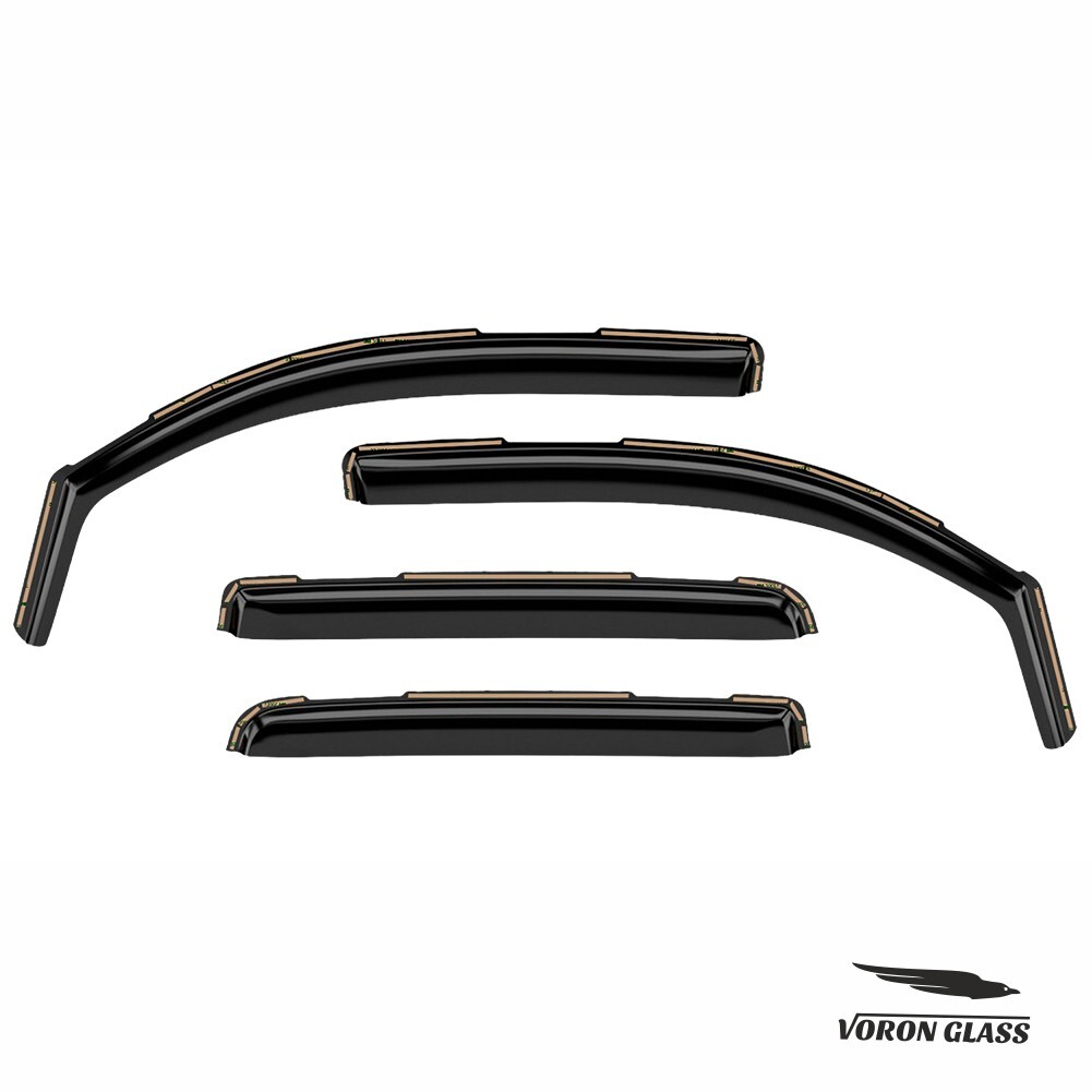 Rain Guards Vent Visors Shade for 2014-2018 GMC Sierra 1500 Crew Cab