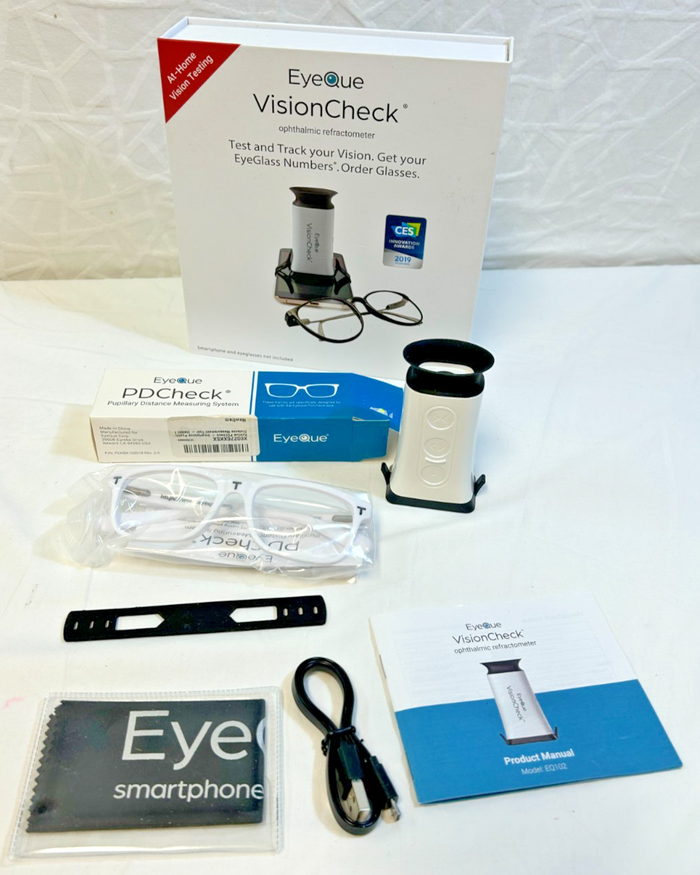 EyeQue Vision Check Ophthalmic Refractometer