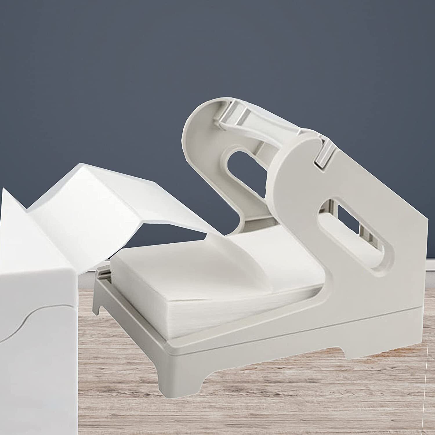 Fanfold / Roll Thermal Shipping Label Holder Desktop Printer Accessory