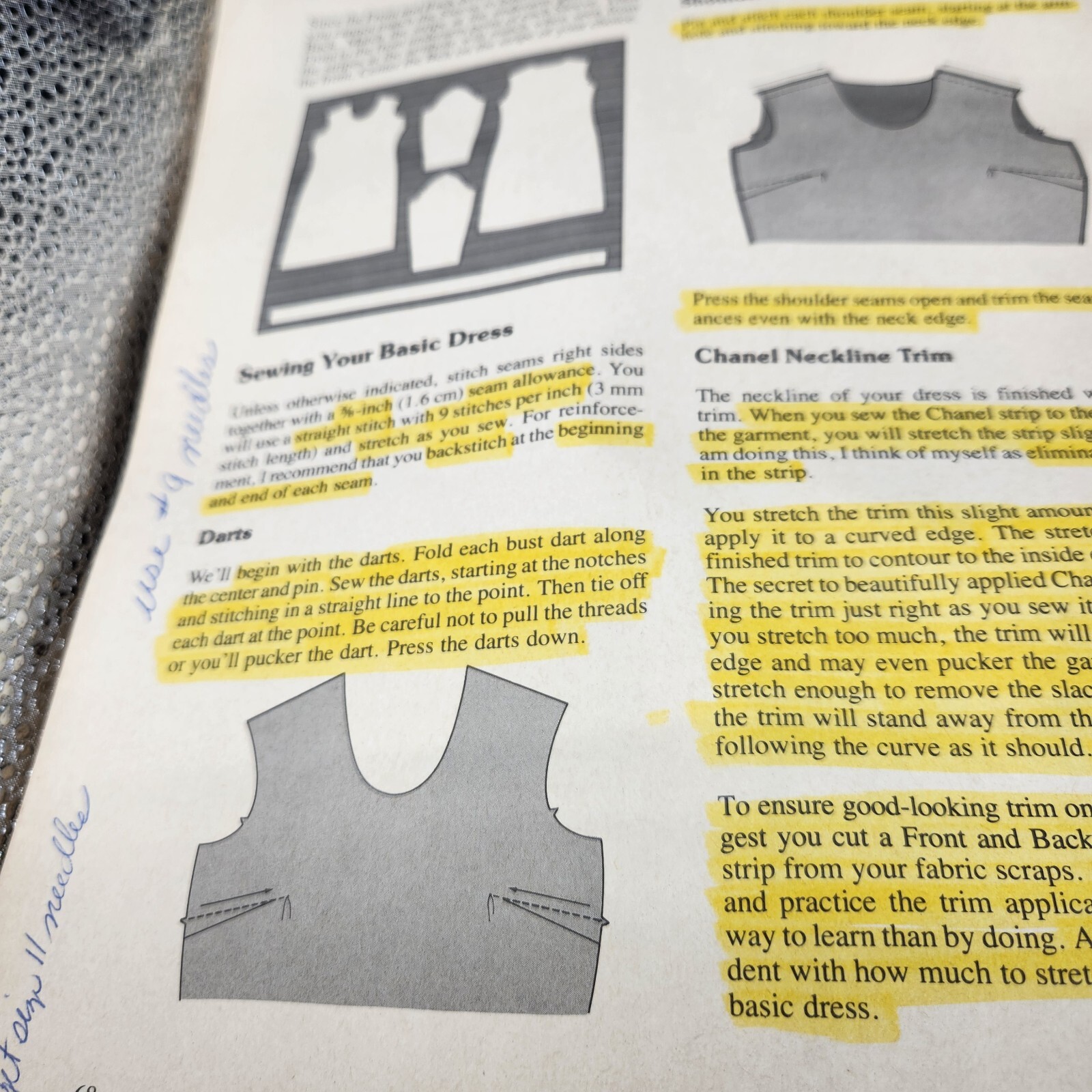 The Ann Person Method Sewing Book 1 Vintage 1978 Book Is Well Loved