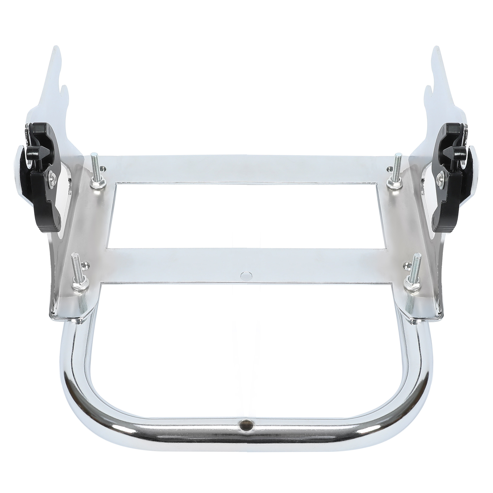 Detachable Two-Up Tour Pack Mount Luggage Rack +Docking For 97-08 Harley Touring