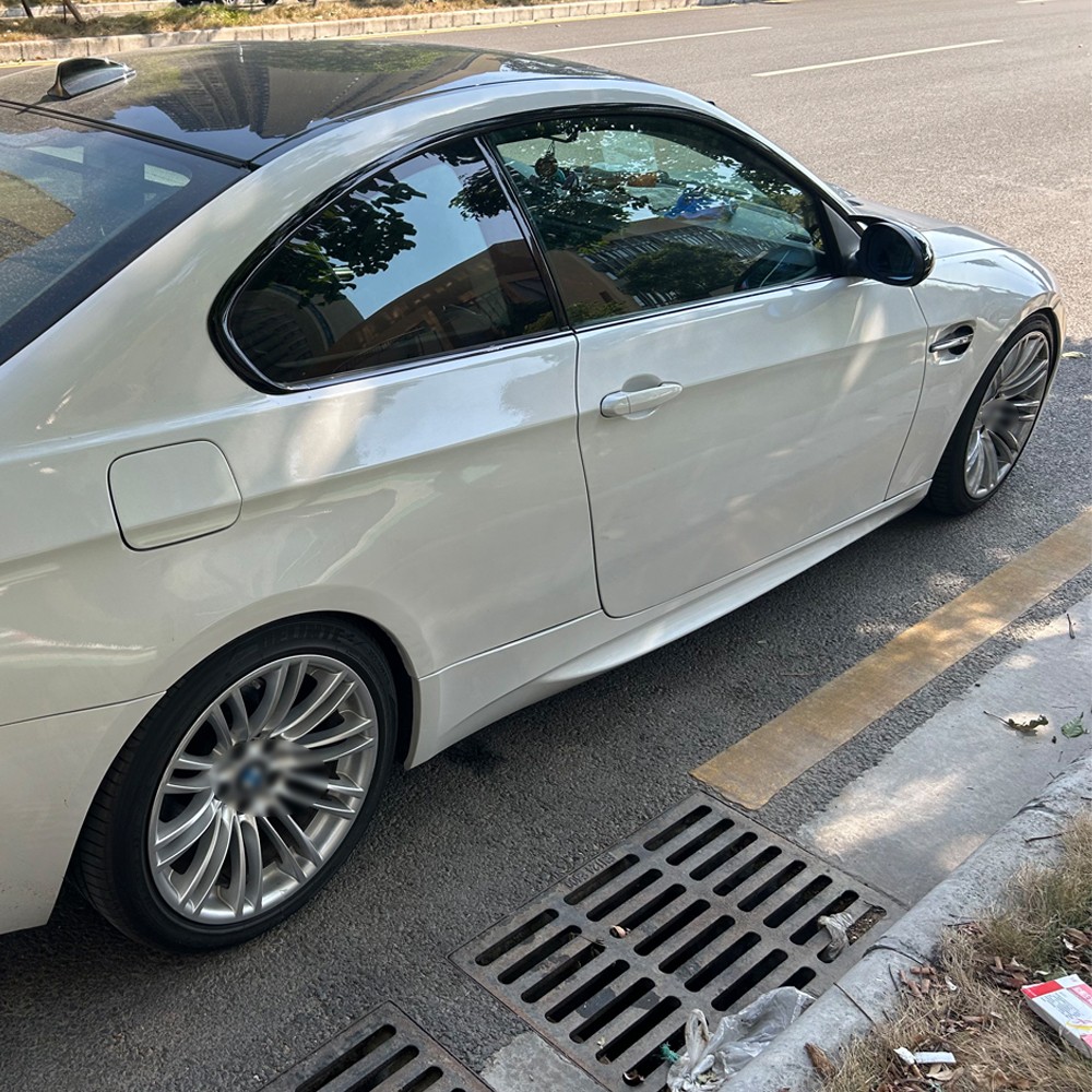 Glossy Black Chrome Delete Window Trims For BMW 3 Series E92 Coupe 2005-2012