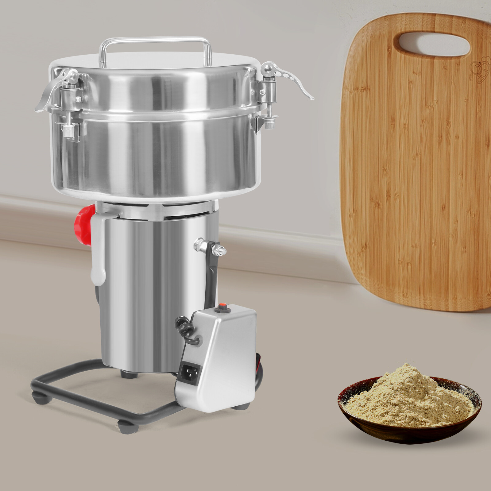 4500g Commercial Spice Grinder Electric Grain Mill Grinder Pulverizer 30000r/min