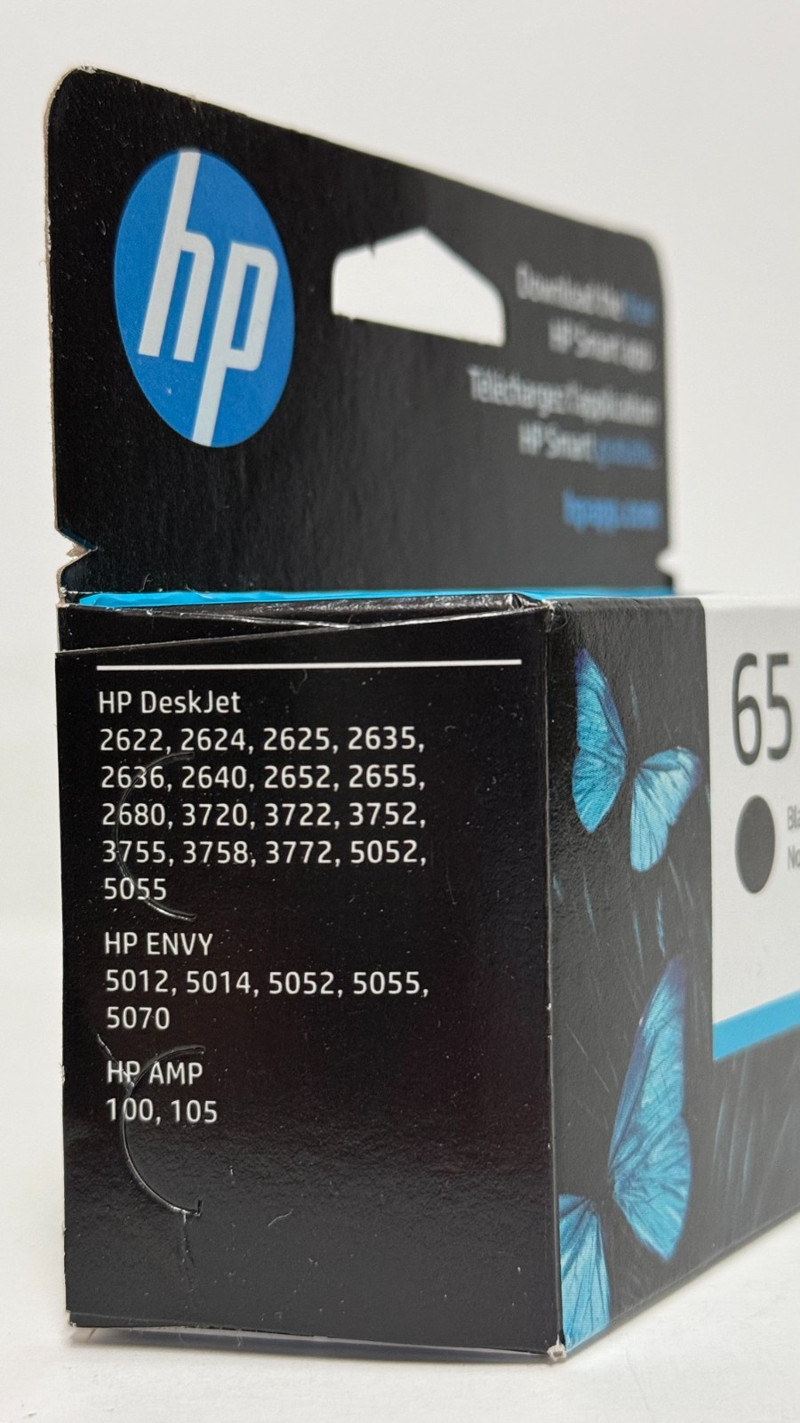 HP 65 Black Ink Cartridge N9K02AN - Exp 02/2027+