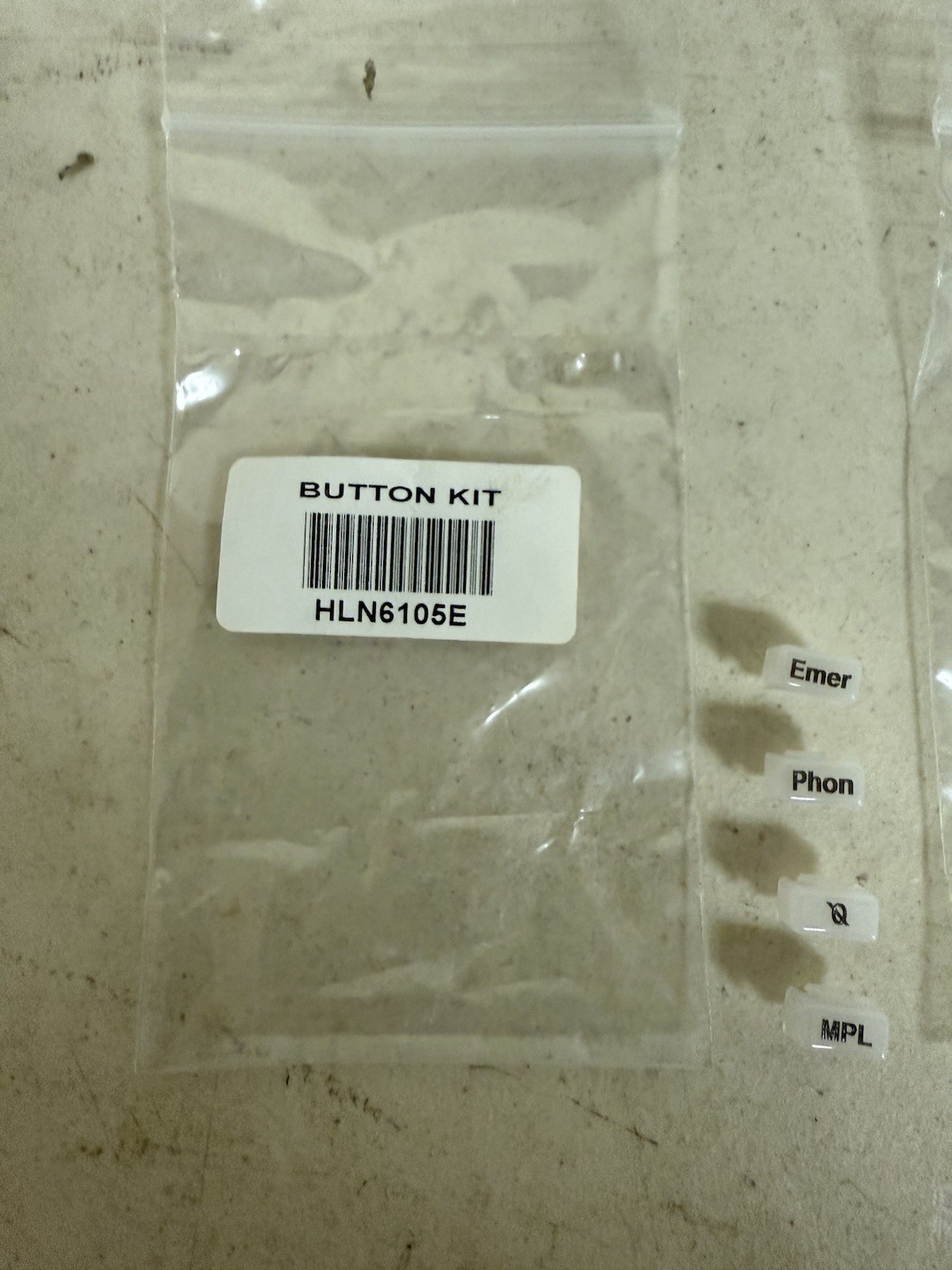 Motorola Button Kit for Spectra Syntor X9000 HLN6105E New