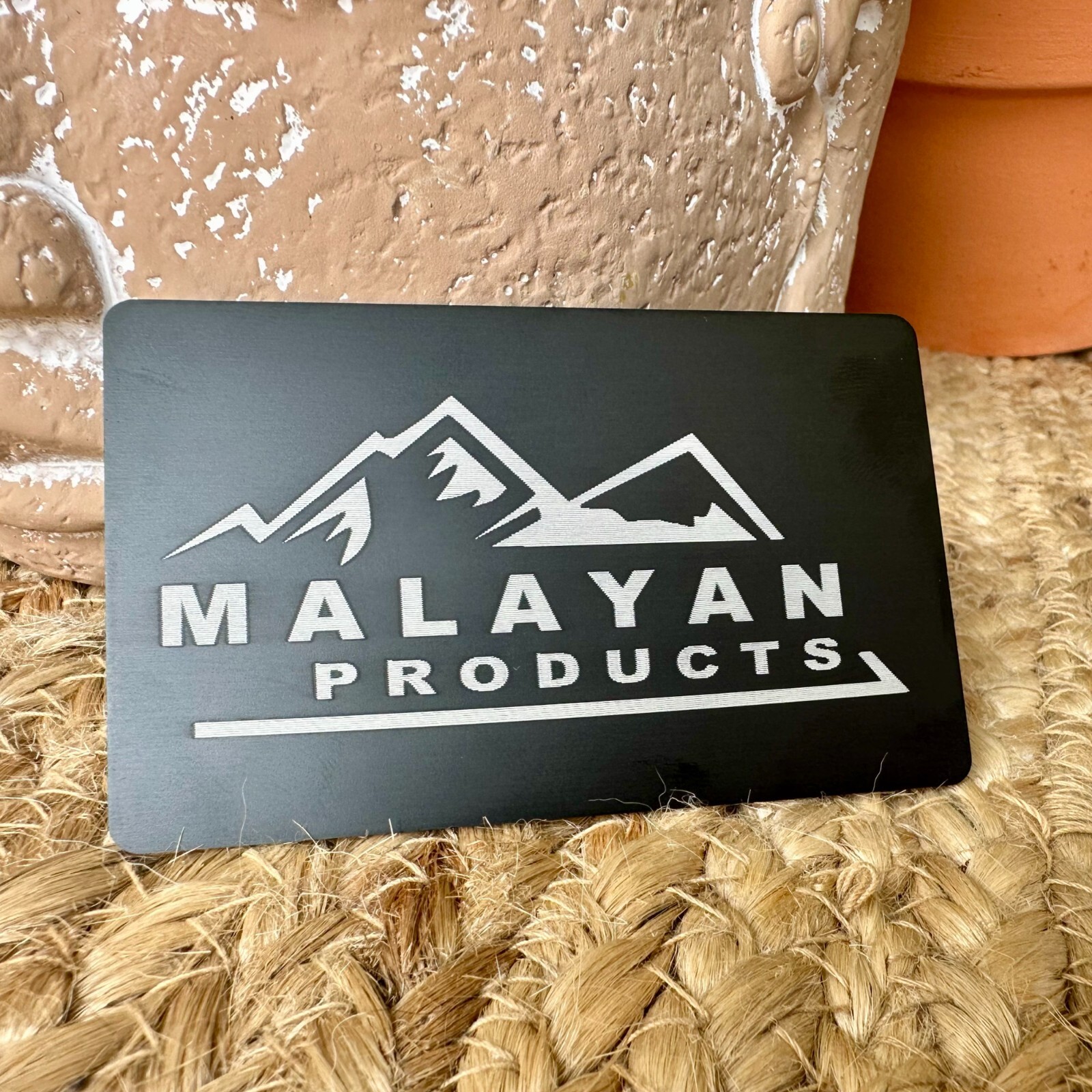 Aluminum Business Card 0.8mm Luxury Quality, Metal Calling Laser Engraving Blank