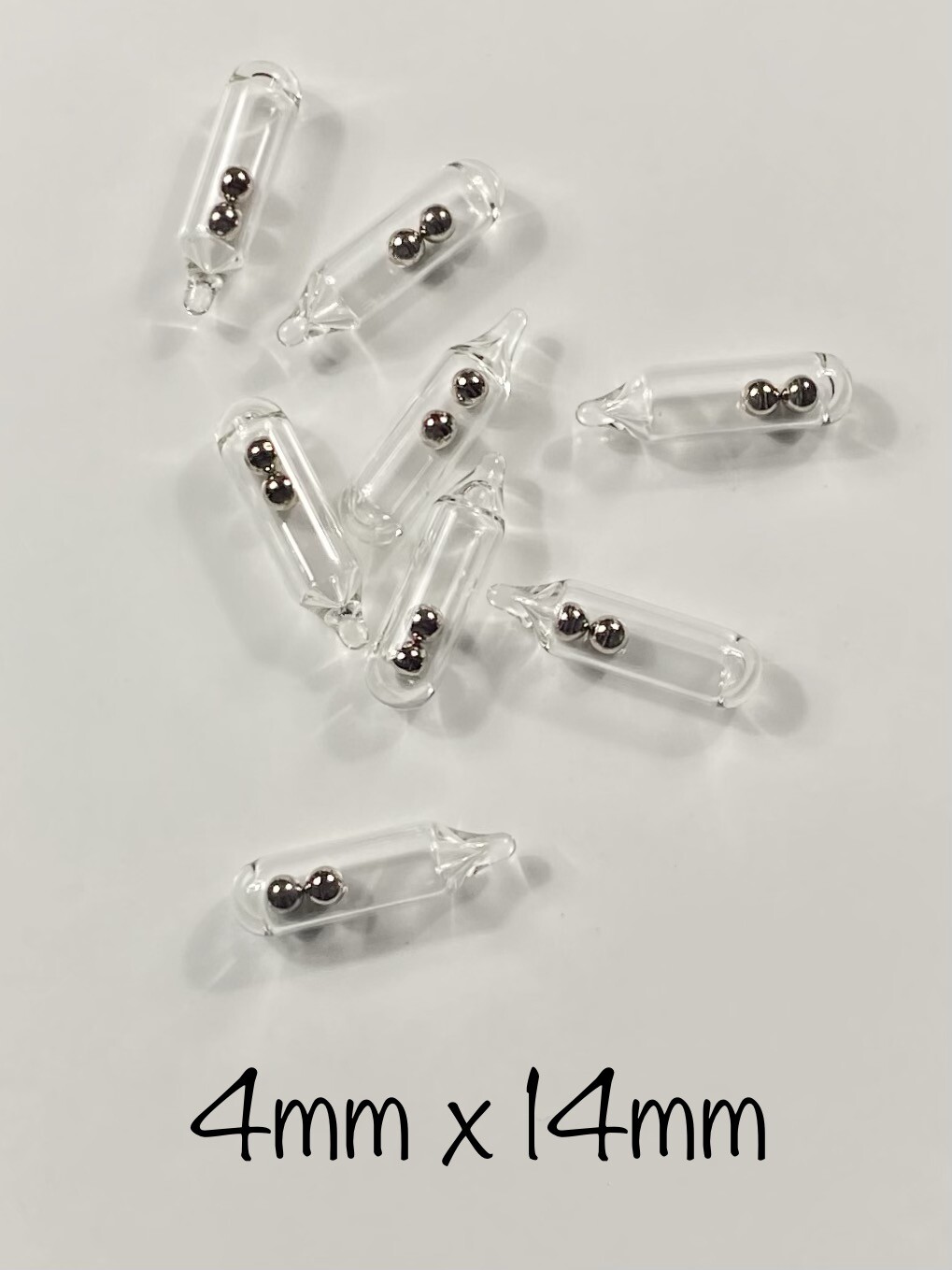 Glass Rattles - 3MM, 4MM, 5MM for Worms, Jigs, Flies, Lures and more!