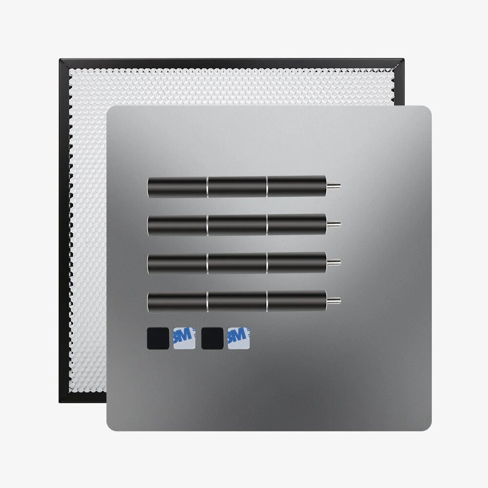 Honeycomb Cutting Table for Laser Engravers 5W/10W Falcon Engraver Accessory Kit