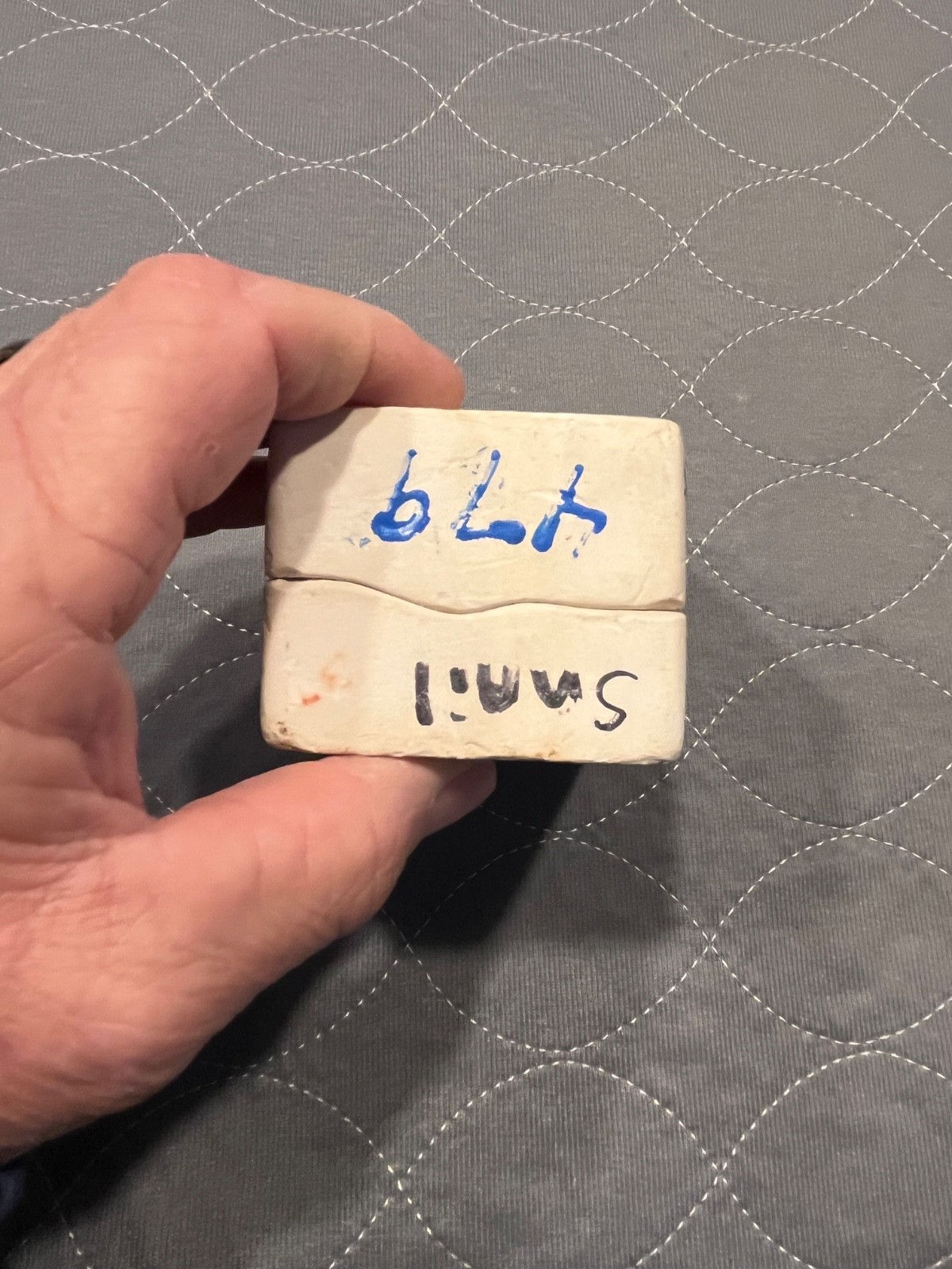 Duncan TM-16 Ceramic Slip Mold Miniature Snail Figurine Vintage Pottery 1975