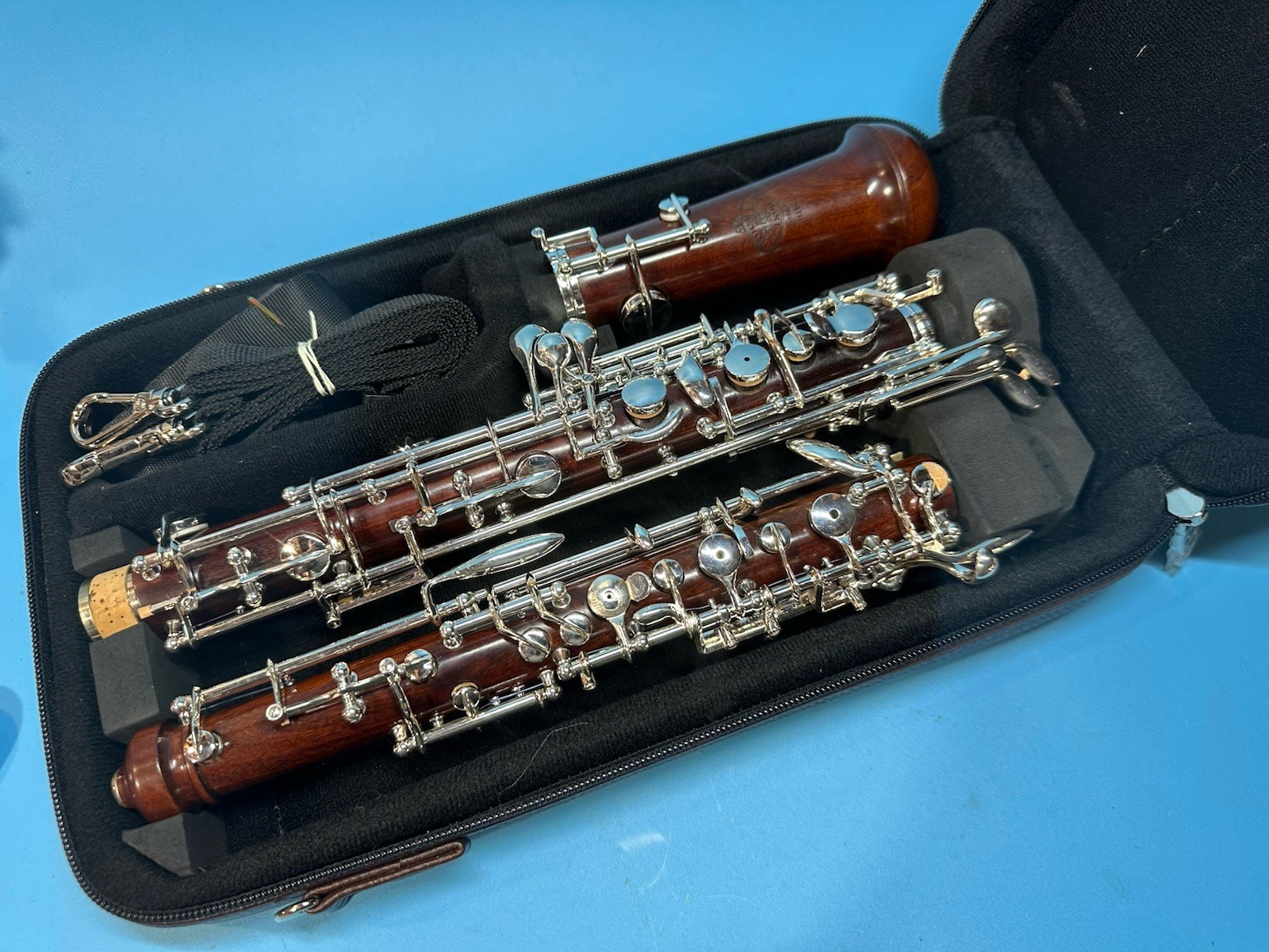 Rochix RHS13 Oboe with Case , Reed, and Accessories New Open Box Never Played