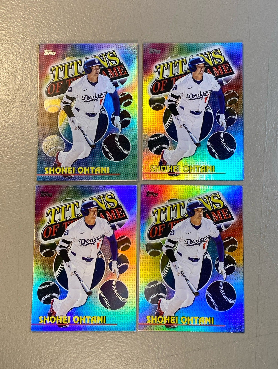 Shohei Ohtani 2026 Topps Series 1 Lot of (31) Cards - Foil Insert Base Dodgers