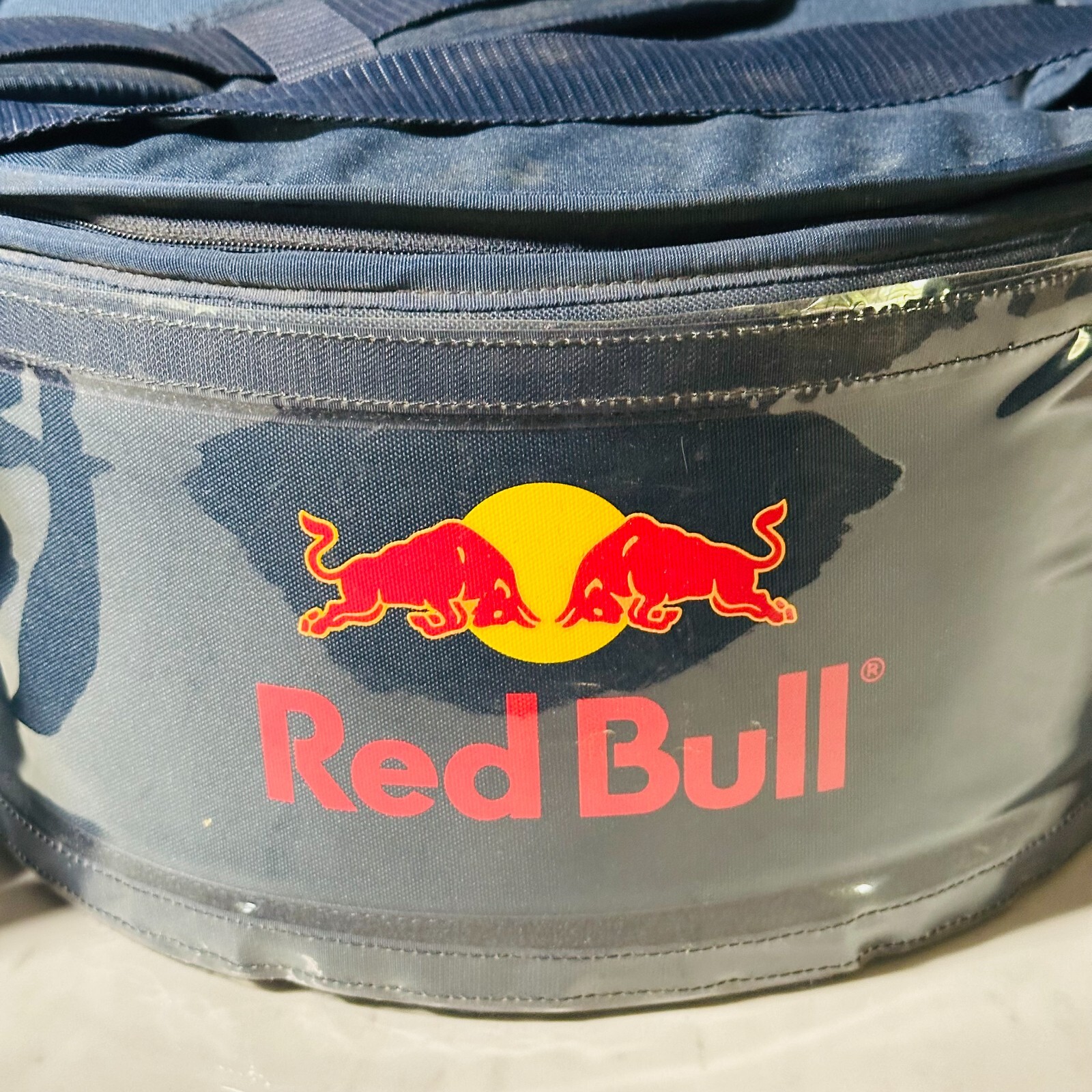 Red Bull Blue Stadium Beverage Vendor Concessions Belly Tray Cooler 14x16x8 RARE