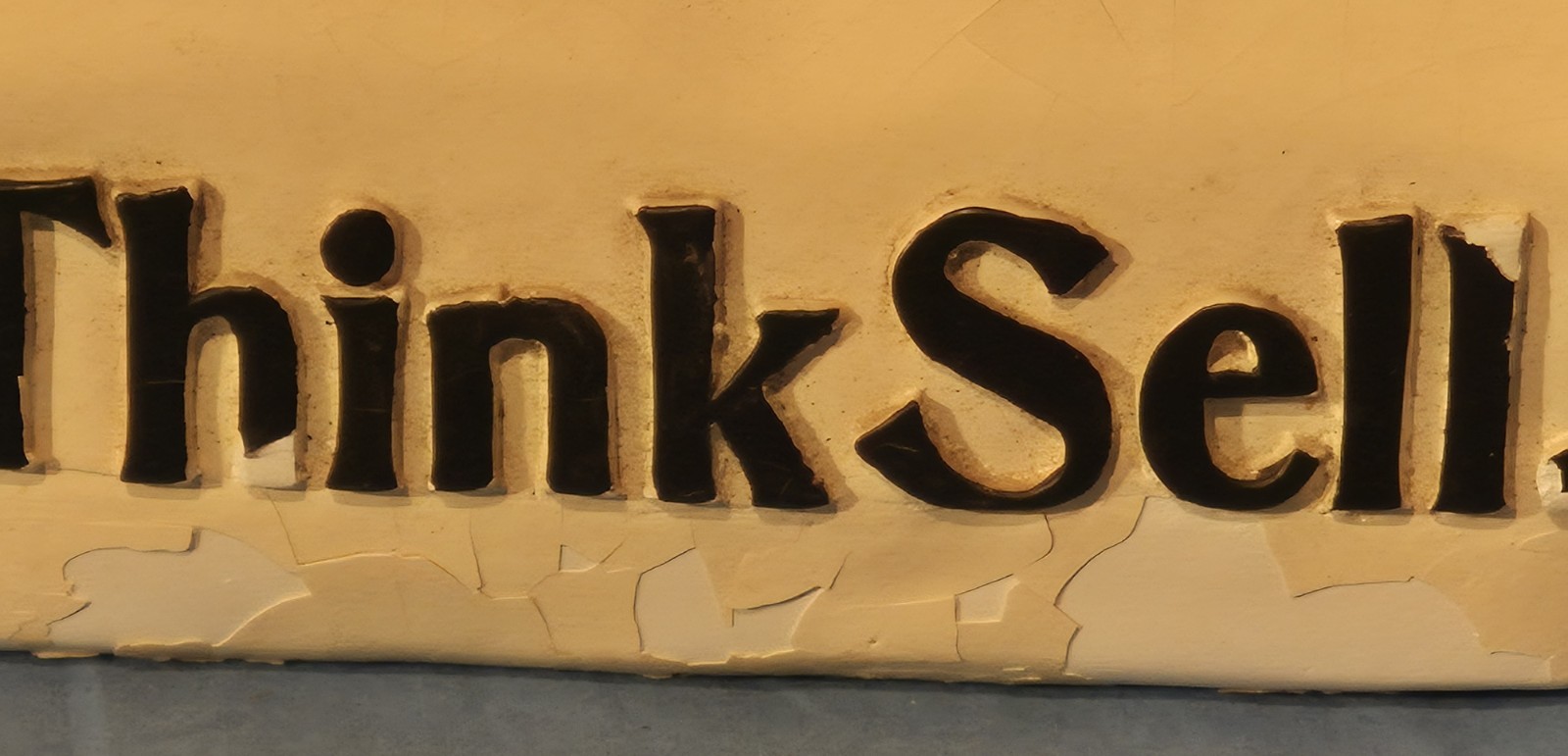 Vintage 11" Phrenology Bust / Head Statue, Chalkware (?), Scientific Psychology