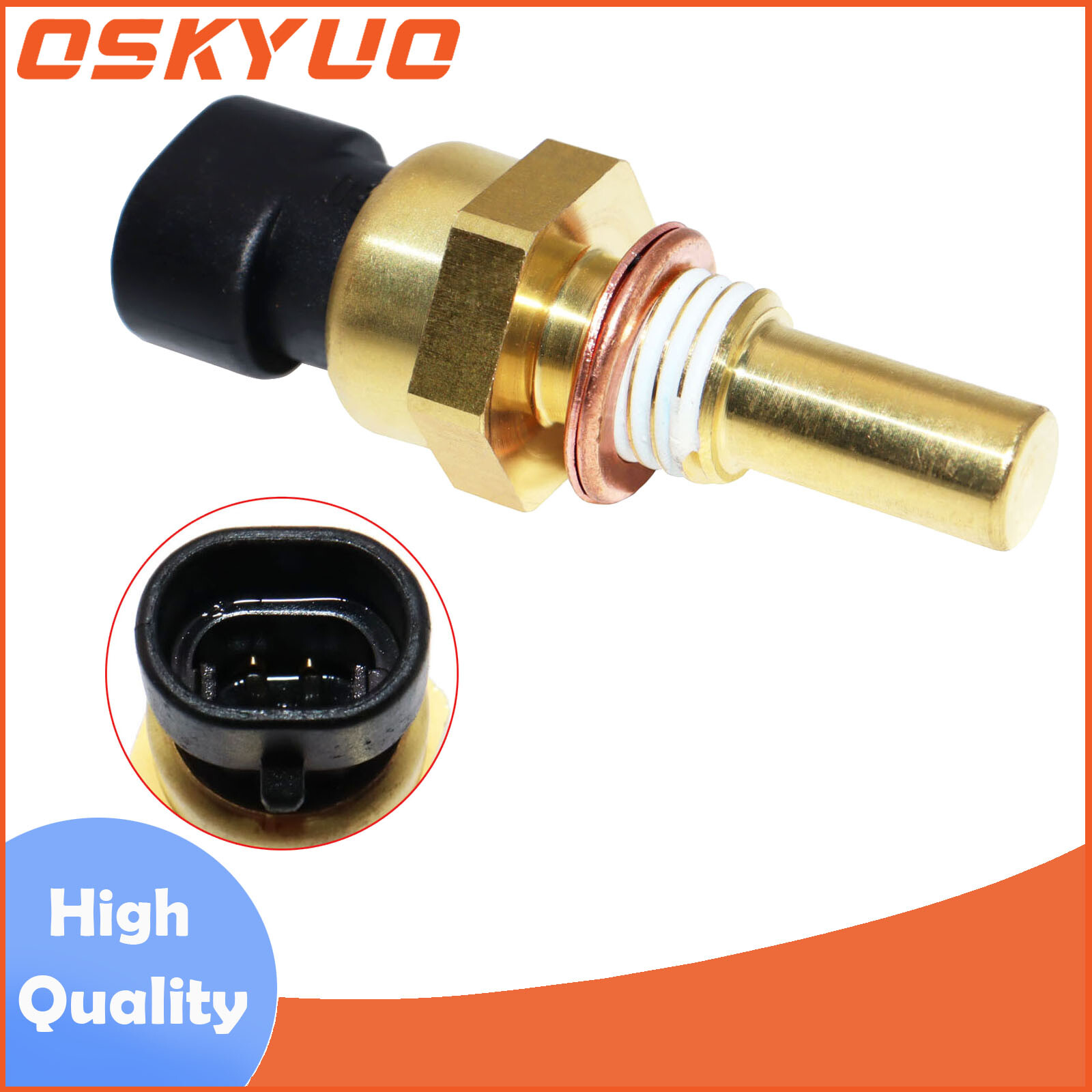 Engine Coolant Temperature Temp Sensor ECT/ETCS For GM Various Vehicles TX89
