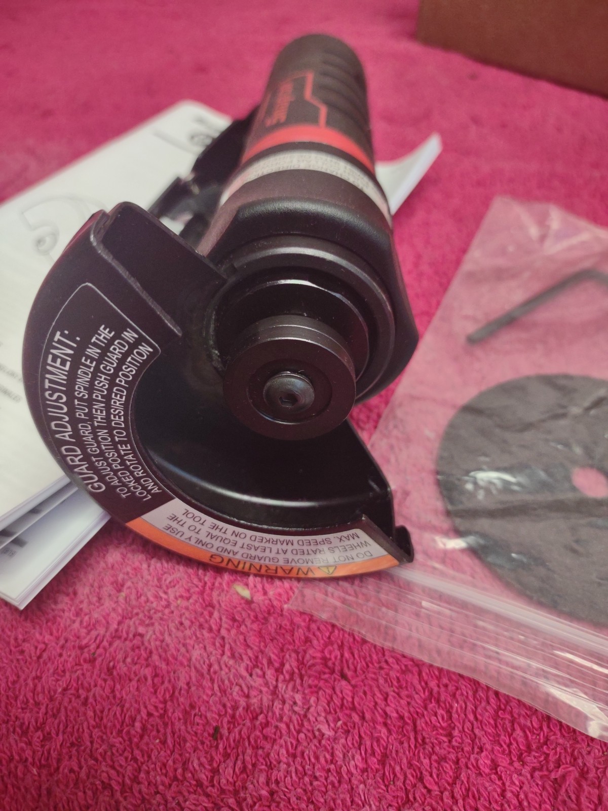 NEW!!! Snap On 3" Red Cut-Off Tool 1/2 HP PTC250 22,000 RPM