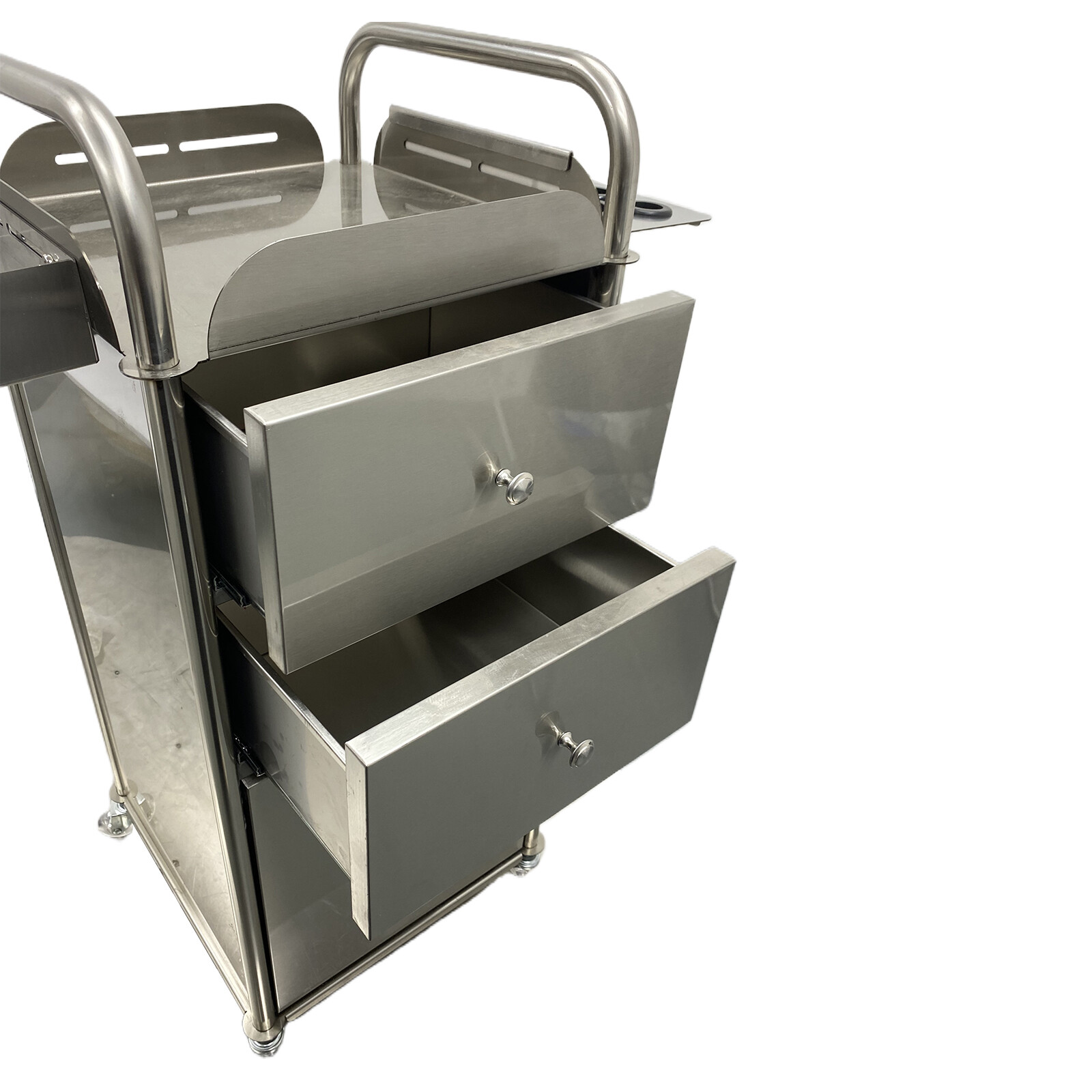 Mobile Cabinet Multi-functional Beauty Salon Hairdressing Cart 3 Drawers