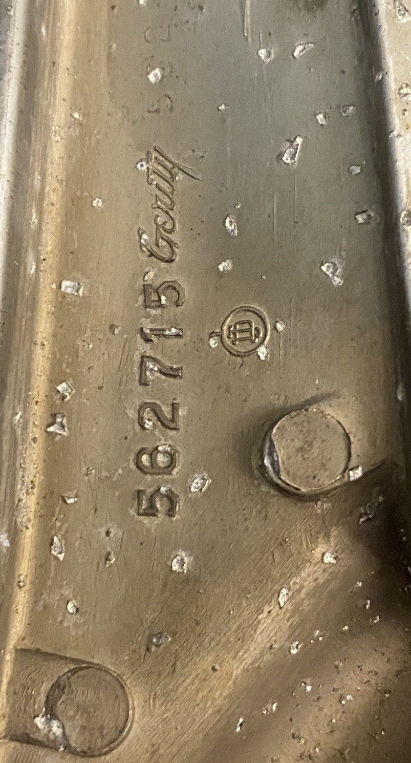 Vintage 1950s OEM Gerity No. 562715 Oldsmobile Jet Rocket 88 Hood Ornament