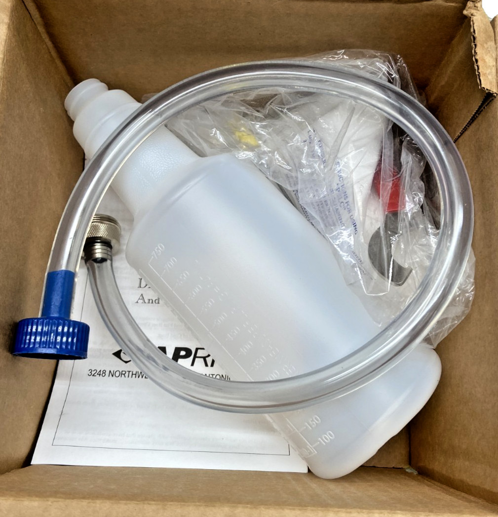 TapRite 1842G Economy Draft Beer Line Kegerator Cleaning Kit With Hand Pump