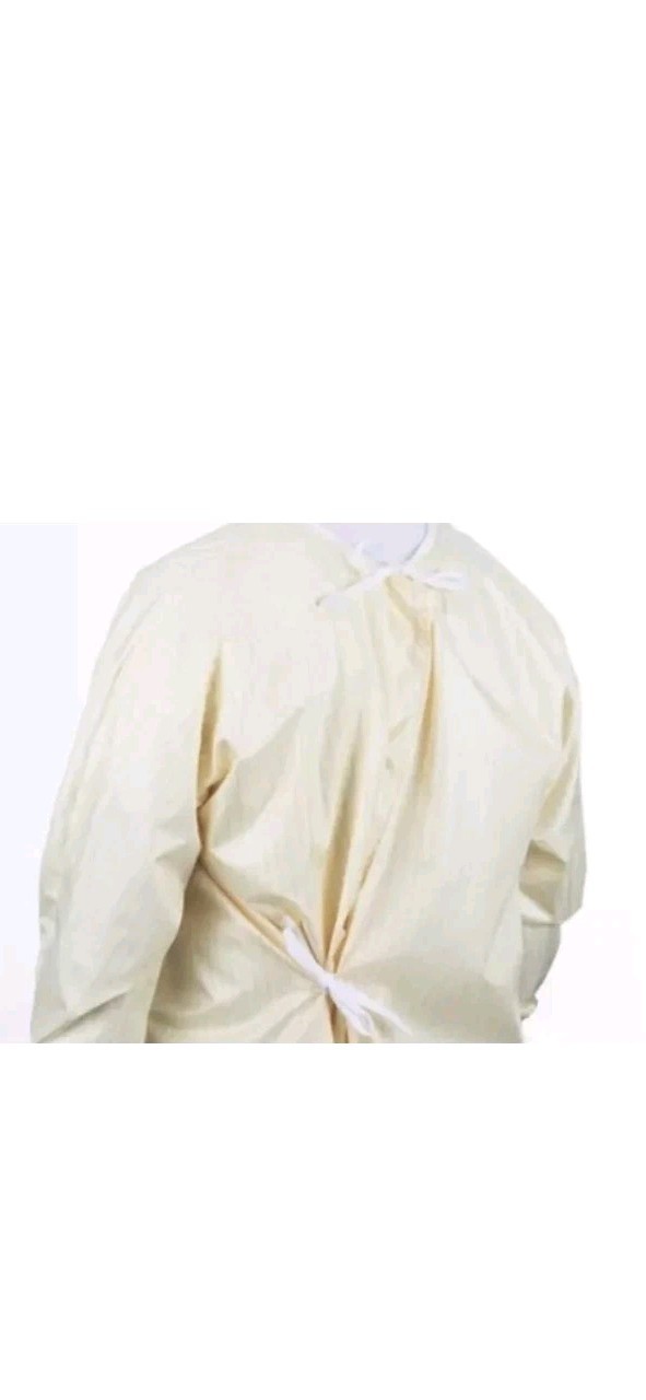 Medical Surgical Gown Level 2, Washable Isolation Hospital Gowns(10 Pack)