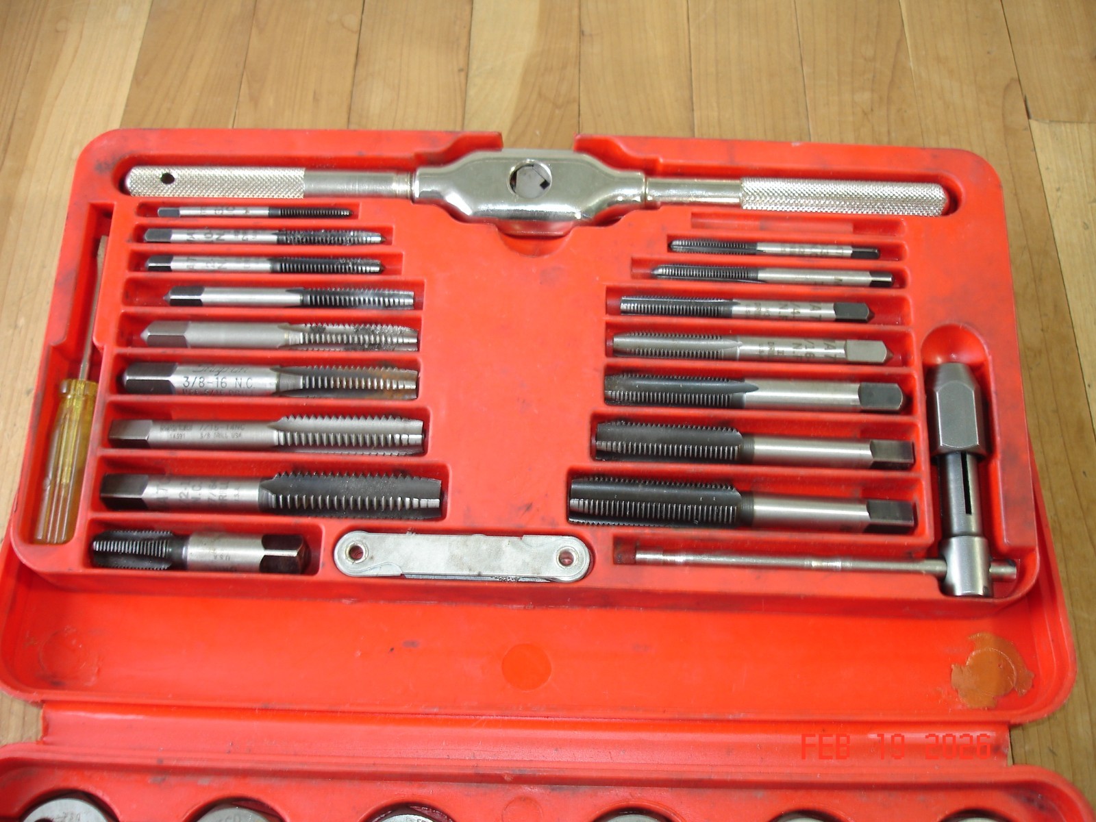 MATCO TOOLS TAP AND DIE SET SOME MIX SNAP-ON U.S.A. MECHANICS TOOLS