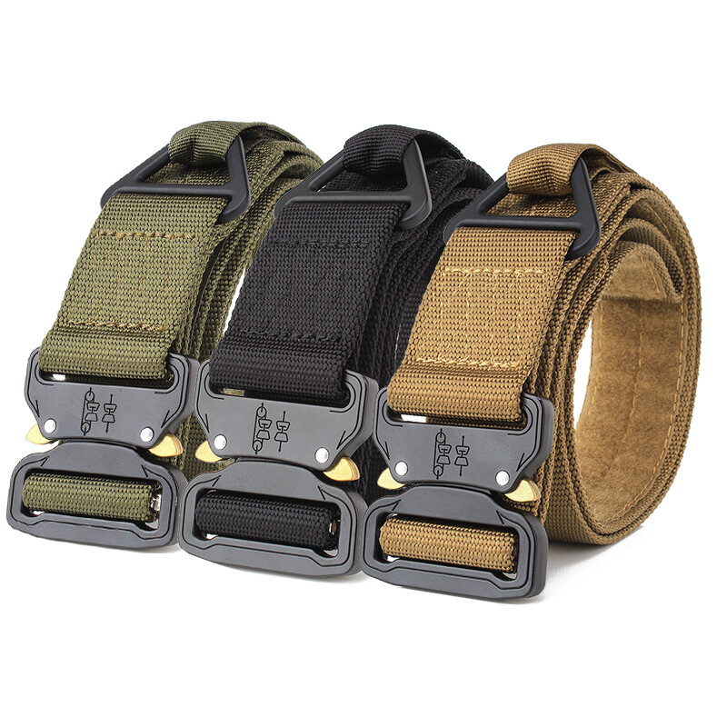 1.75" Tactical Belt Quick Release EDC Riggers Belt CQB Military Airsoft Hunting