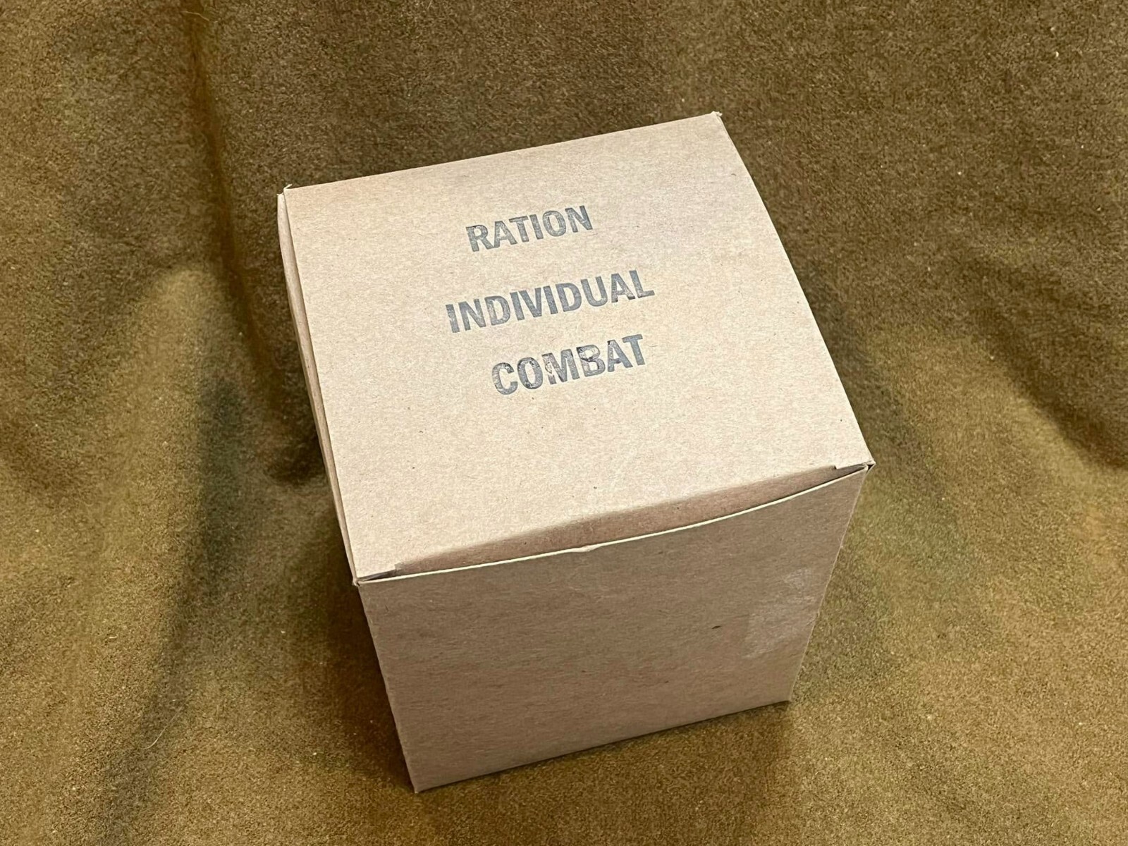 US Korean War Ration, Combat, Individual - Fully Edible Reproduction Ration