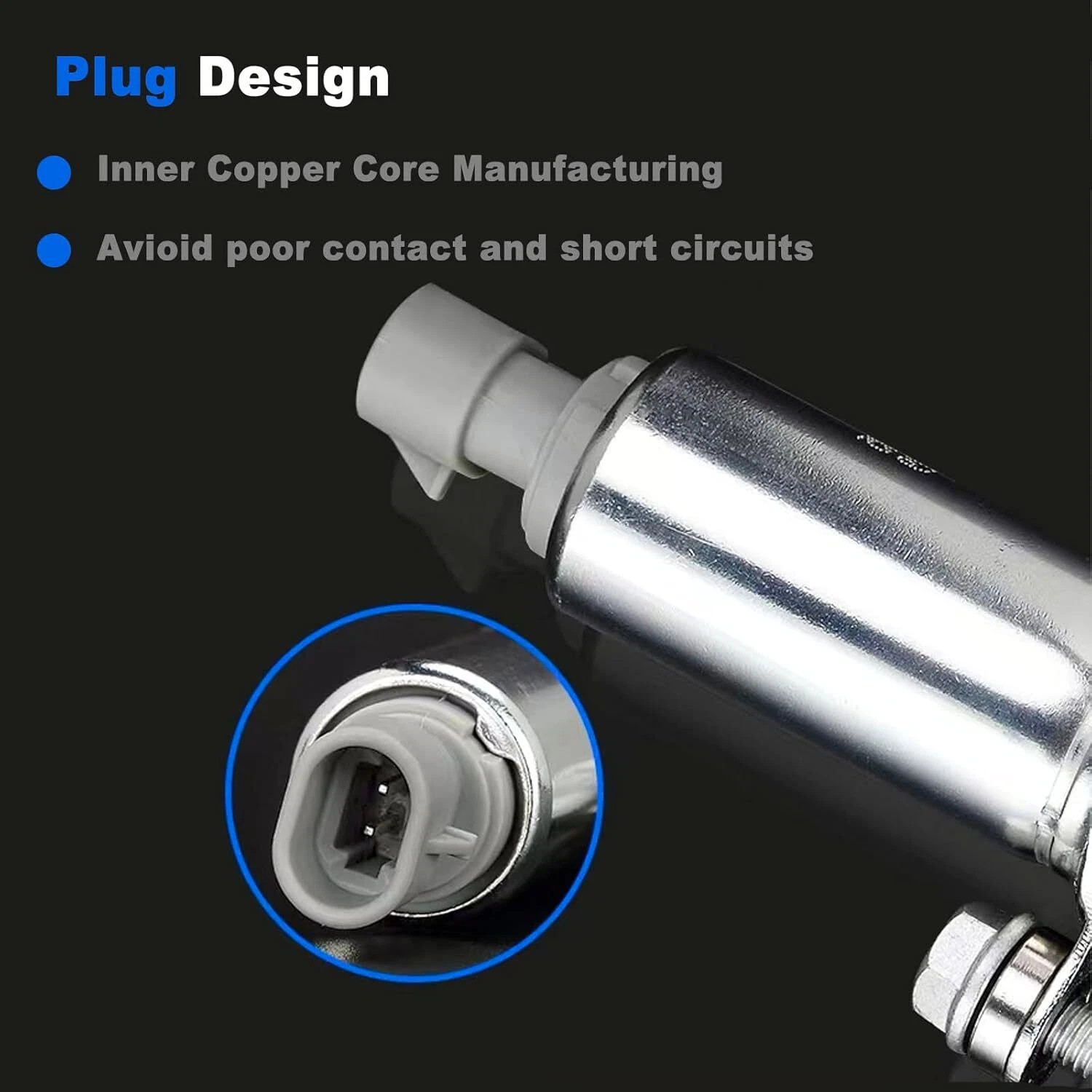 Intake & Exhaust Valve Timing VVT Solenoid for Chevy Equinox 10-17 Malibu 2.4L