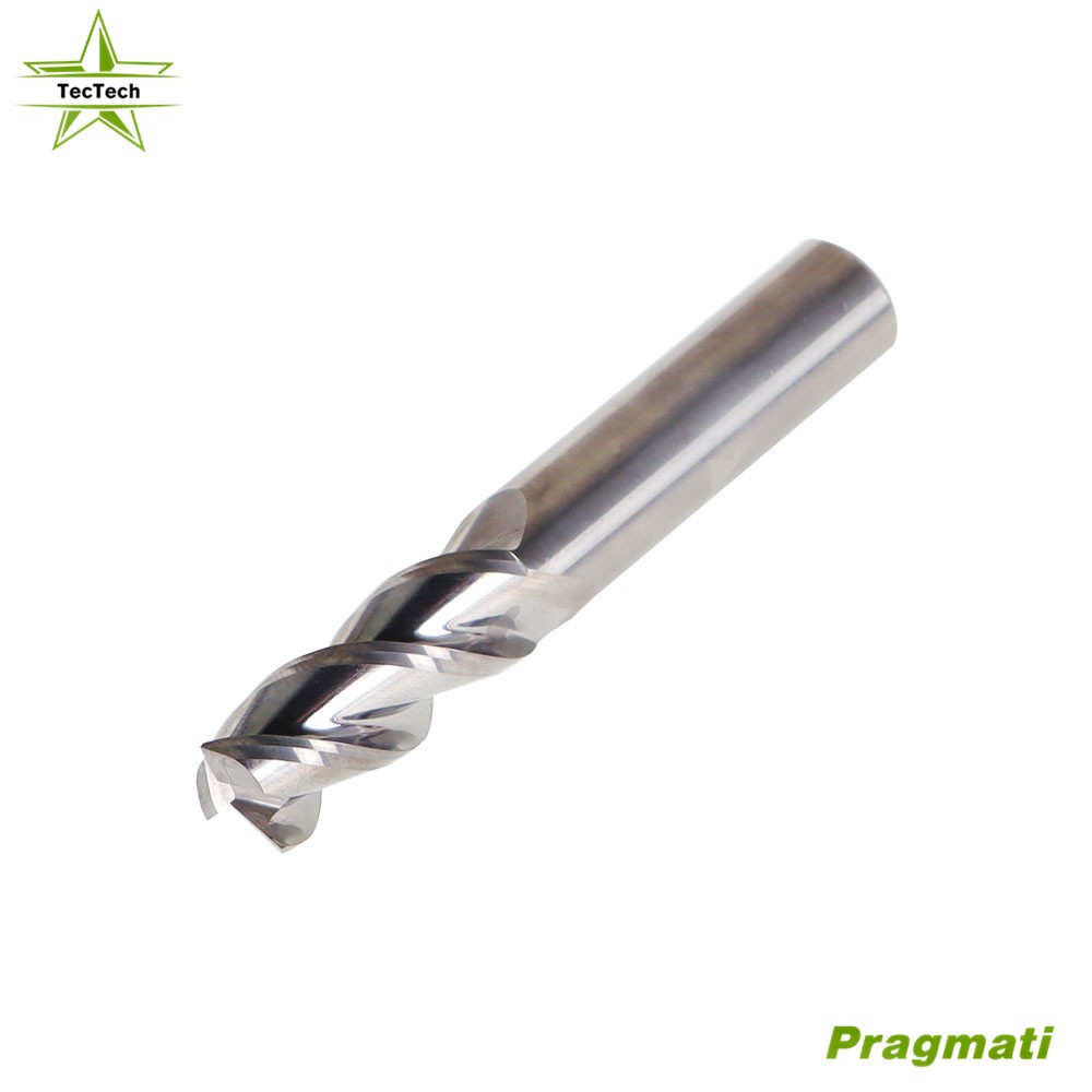 3 Pack 1/2" 3 Flute Regular Carbide End Mill 1-1/4" LOC 3" Overall Length