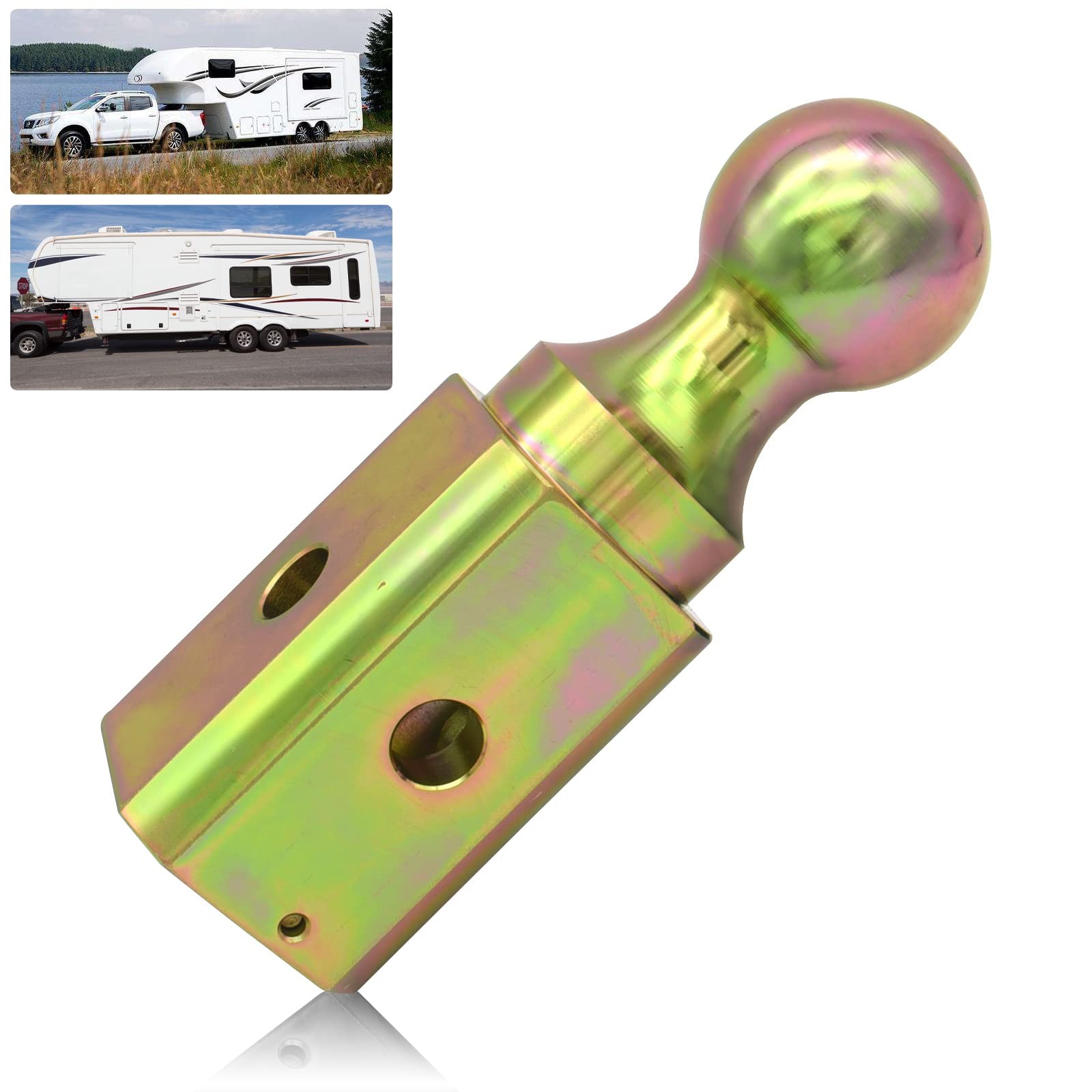 Gooseneck Ball Hitch Turn Over Ball 2-5/16'' for B&W Trailer Hitches GNXA2000