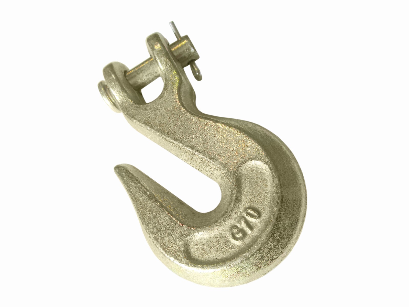 3/8" 5/16" 1/4" Clevis Chain Grab Hook Wrecker Tow Truck Trailer G70 Bulk 10 pcs