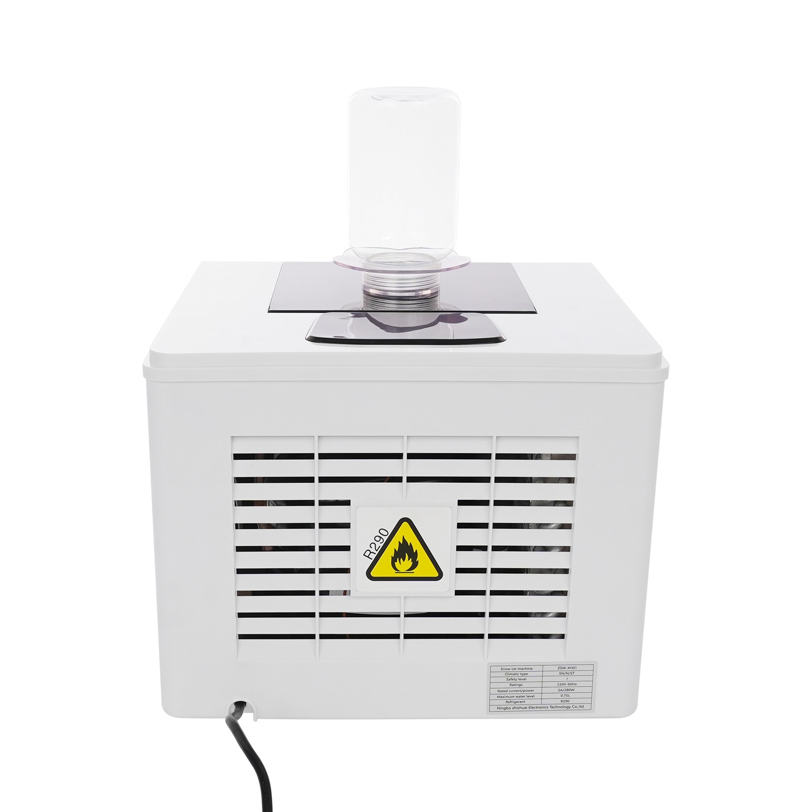 Automatic Snowflake Ice Making Machine Shaved Ice Shaved Ice Making Machine 280W