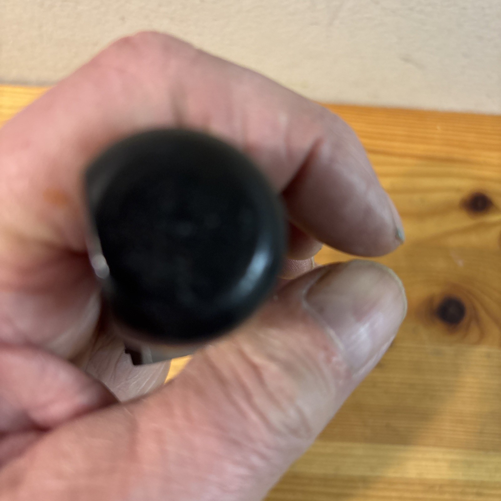 Vtg Front Rotary Date Stamp Wood Handle Metal Wheels Made In USA FREE SHIPPING